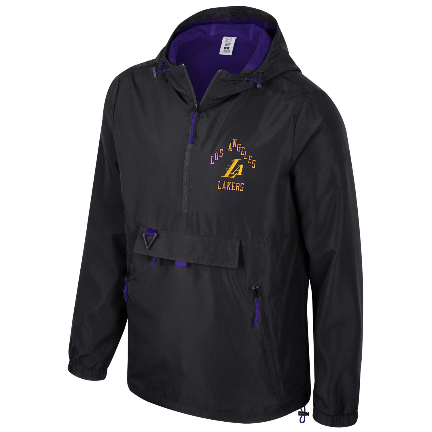 Unisex Stadium Essentials Los Angeles Lakers 2025 26 City Edition Compete Quarter-Zip Hoodie Jacket - view number 2