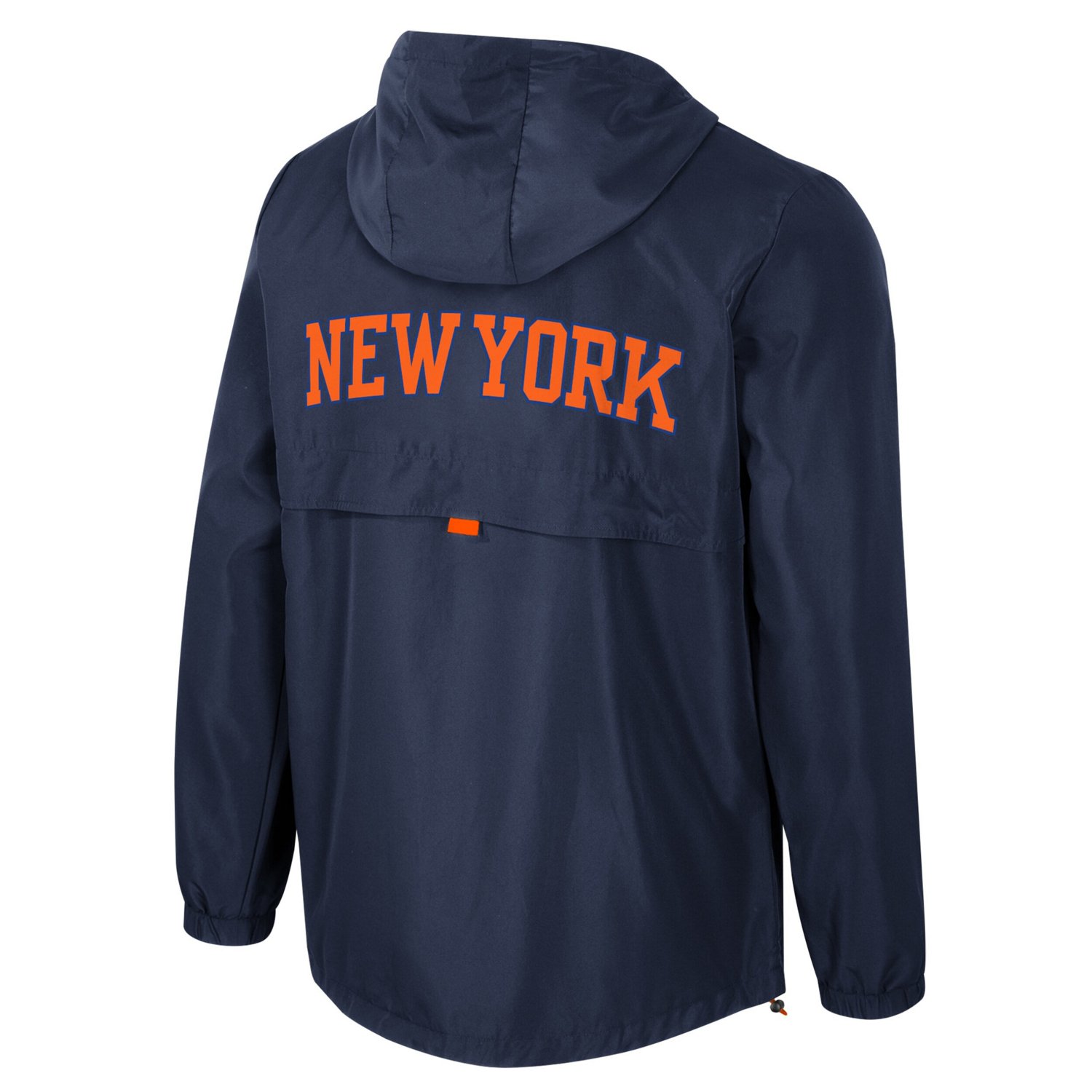 Unisex Stadium Essentials New York Knicks Compete Quarter-Zip Hoodie Jacket - view number 3