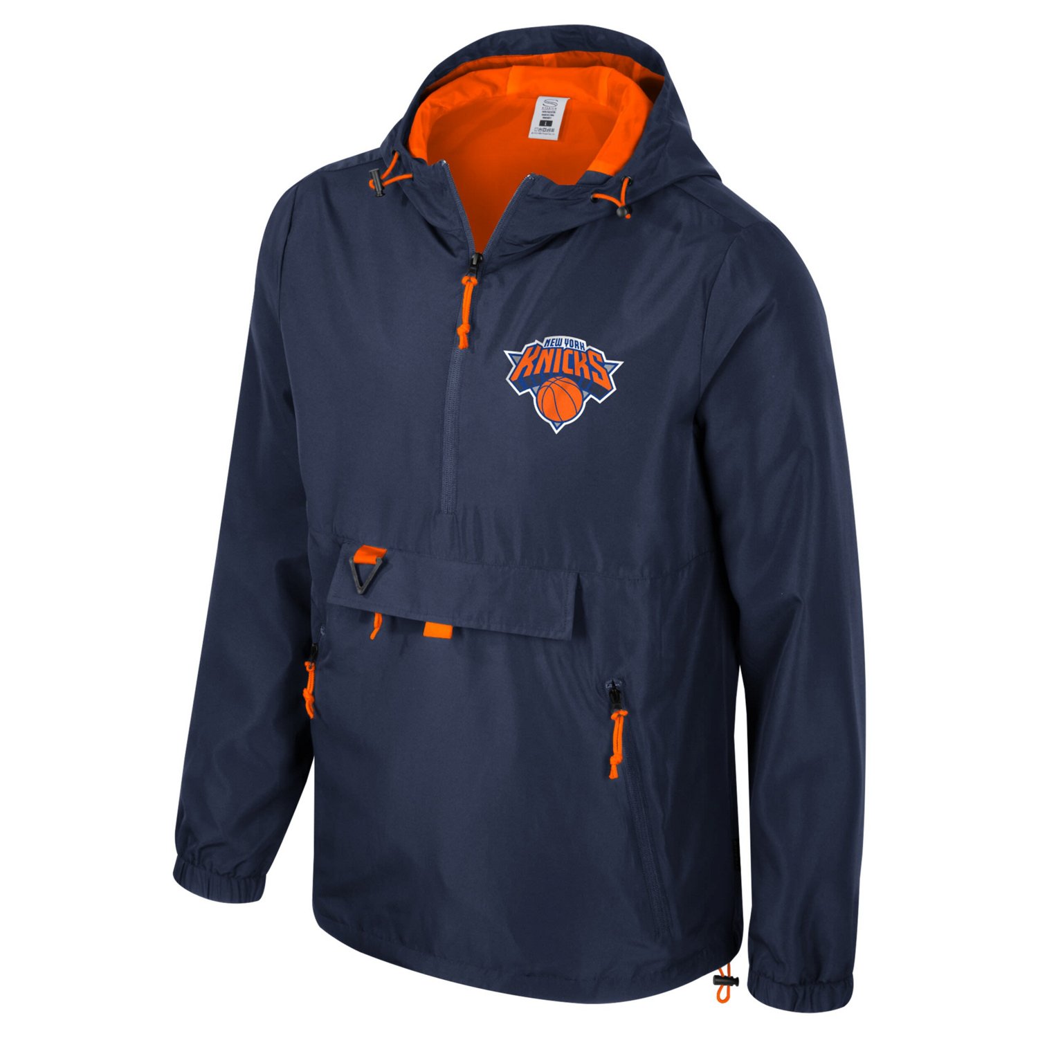 Unisex Stadium Essentials New York Knicks Compete Quarter-Zip Hoodie Jacket - view number 2