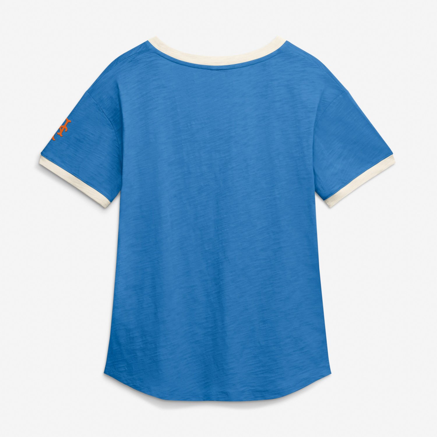 Fanatics New York Mets Relaxed Fit Vintage Play Slub V-Neck Fashion Top - view number 2