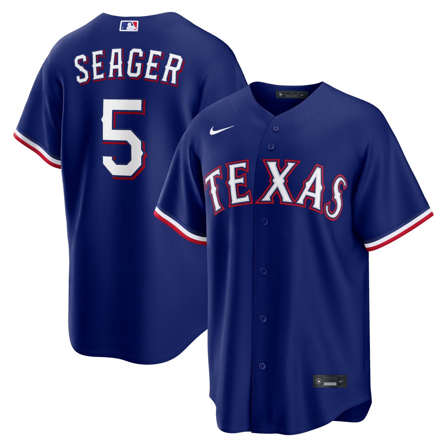 Nike Corey Seager Texas Rangers Alternate 2 Replica Jersey