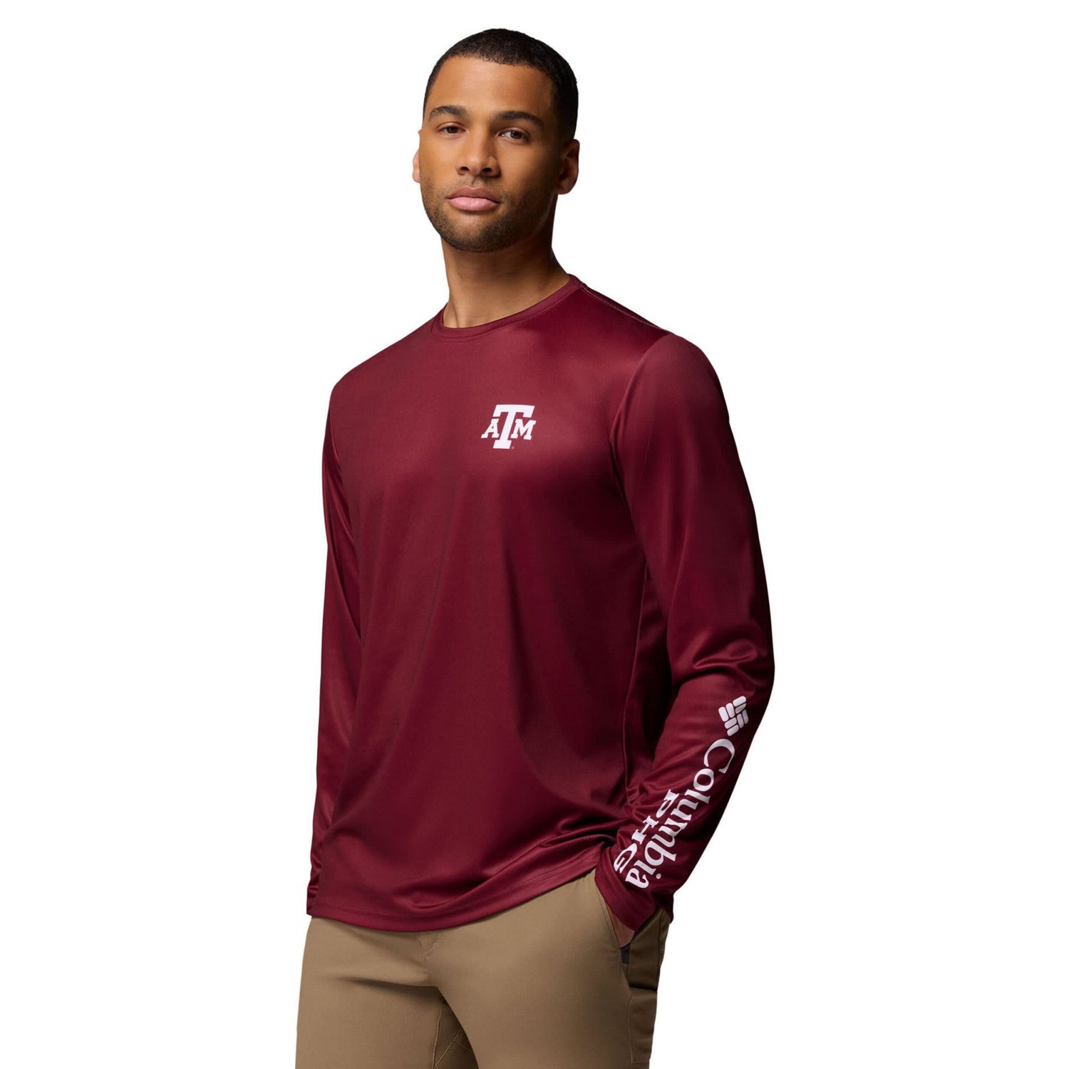 Columbia Texas AM Aggies PHG Terminal Shot Long Sleeve T-Shirt - view number 3