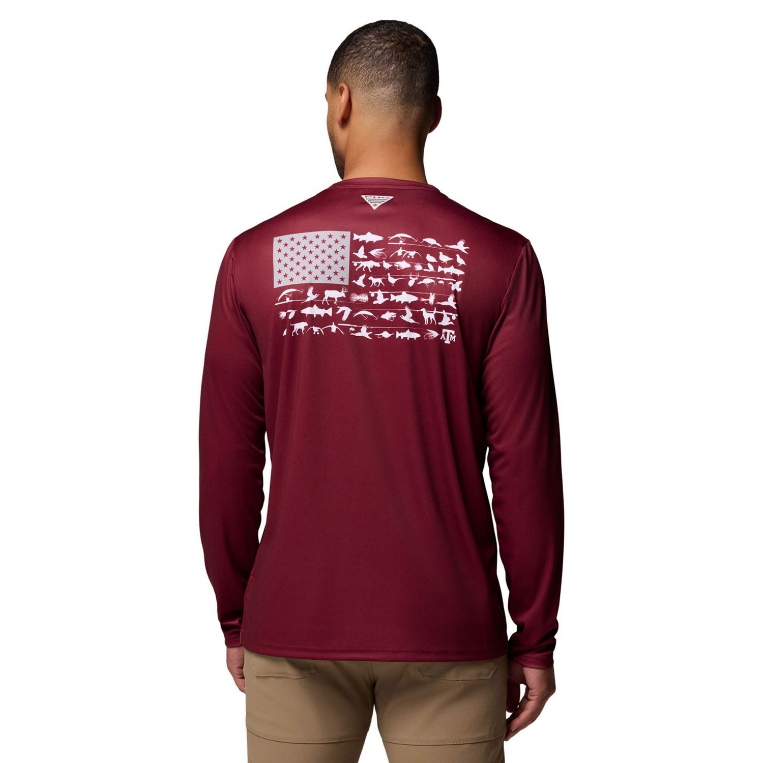 Columbia Texas AM Aggies PHG Terminal Shot Long Sleeve T-Shirt - view number 2