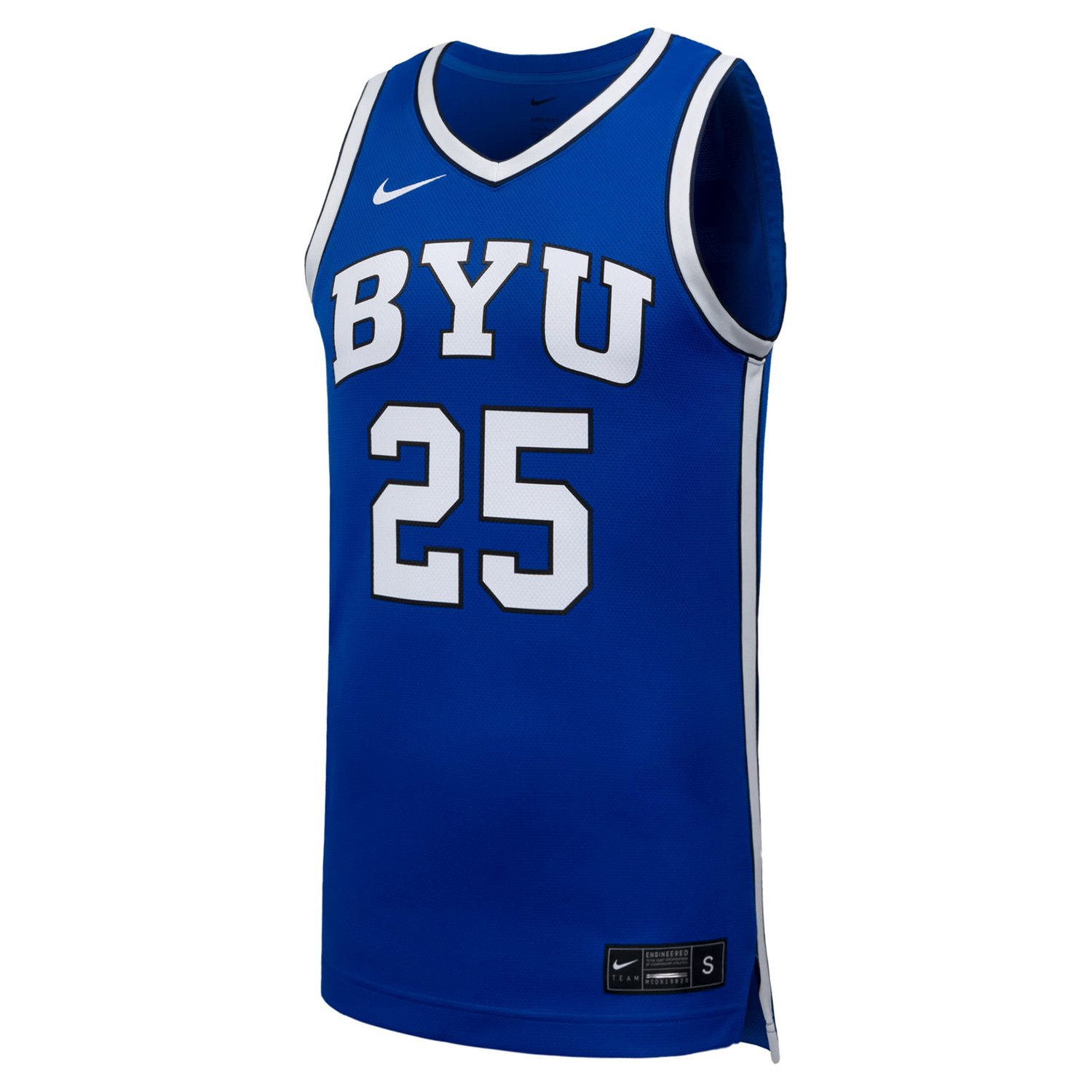 Nike 25 BYU Cougars Replica Basketball Jersey - view number 2