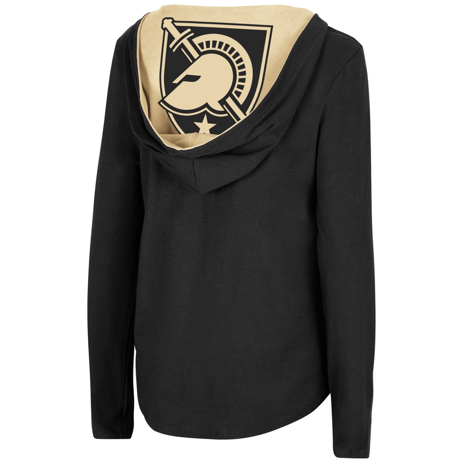 Colosseum Army Knights Catalina Hoodie Long Sleeve T-Shirt - view number 3