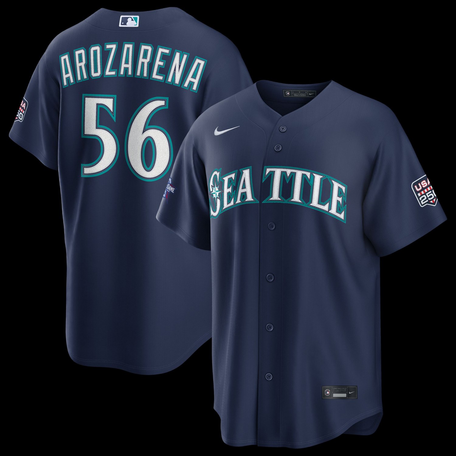 2026 All-Star Game Seattle Mariners Randy Arozarena Nike Replica Jersey