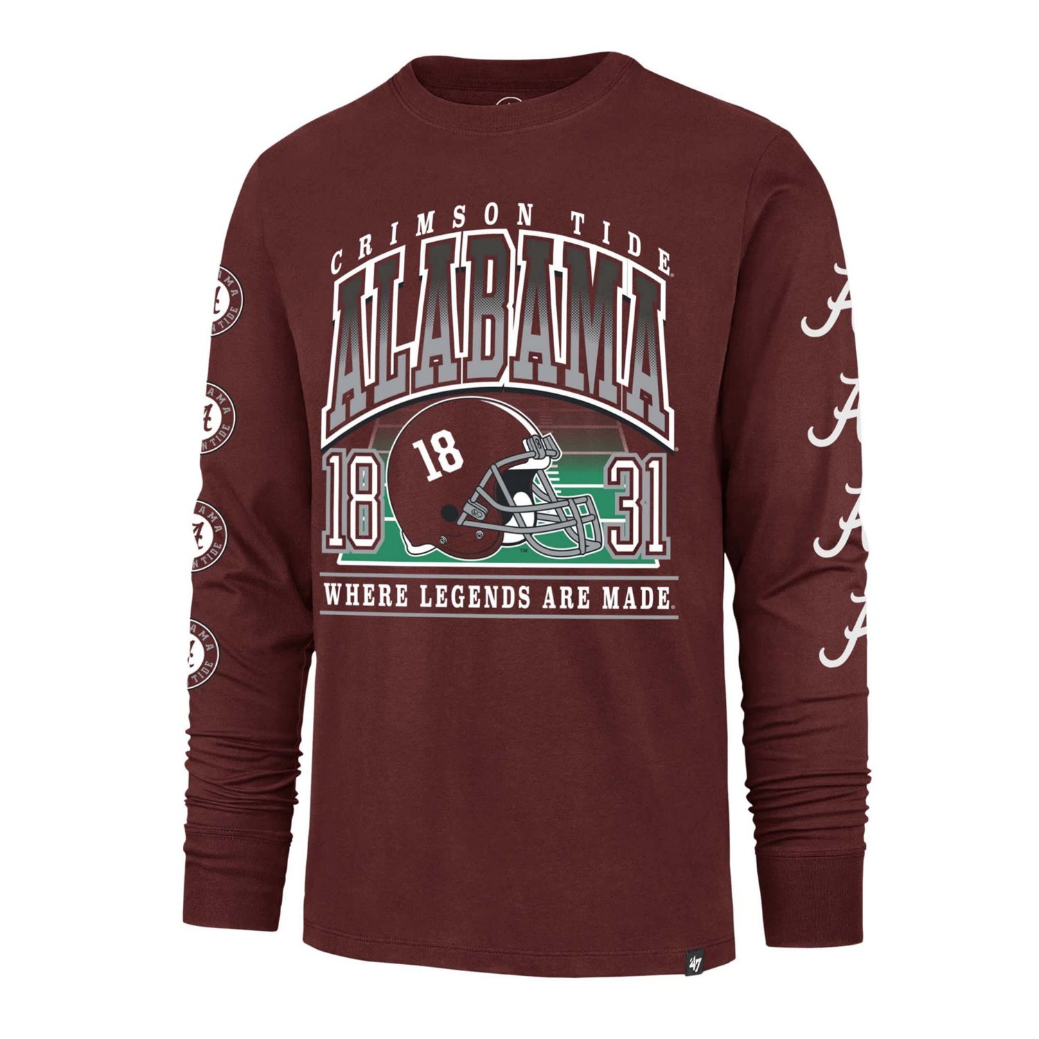 '47 Alabama Tide Go Big Long Sleeve T-Shirt - view number 2