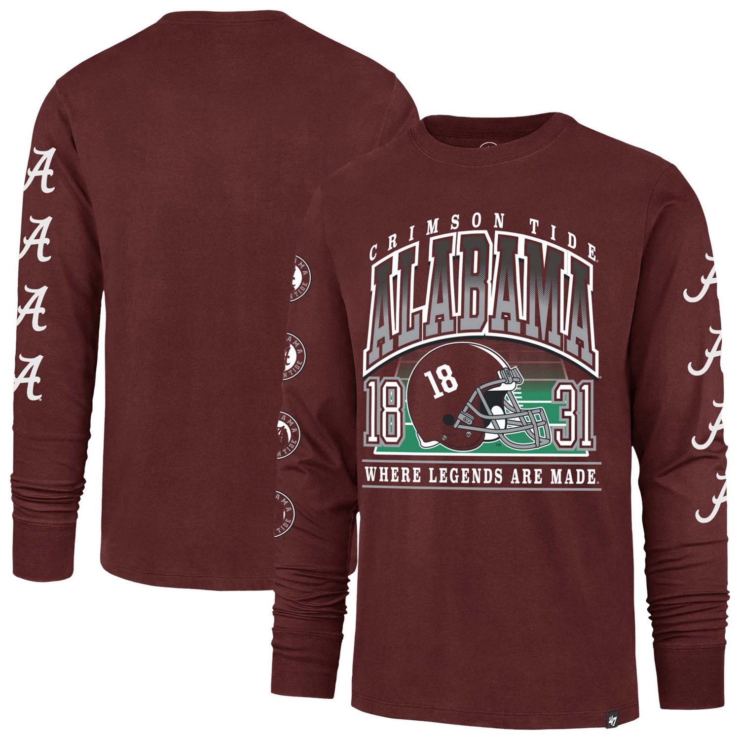 '47 Alabama Tide Go Big Long Sleeve T-Shirt