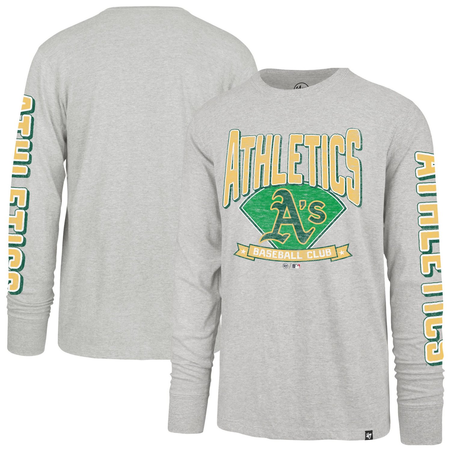 '47 Athletics Fair Ball Franklin Long Sleeve T-Shirt