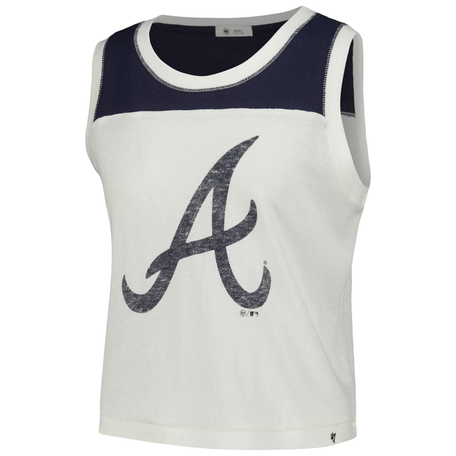 '47 Atlanta Braves Premier Zoey Waist Length Tank Top - view number 2