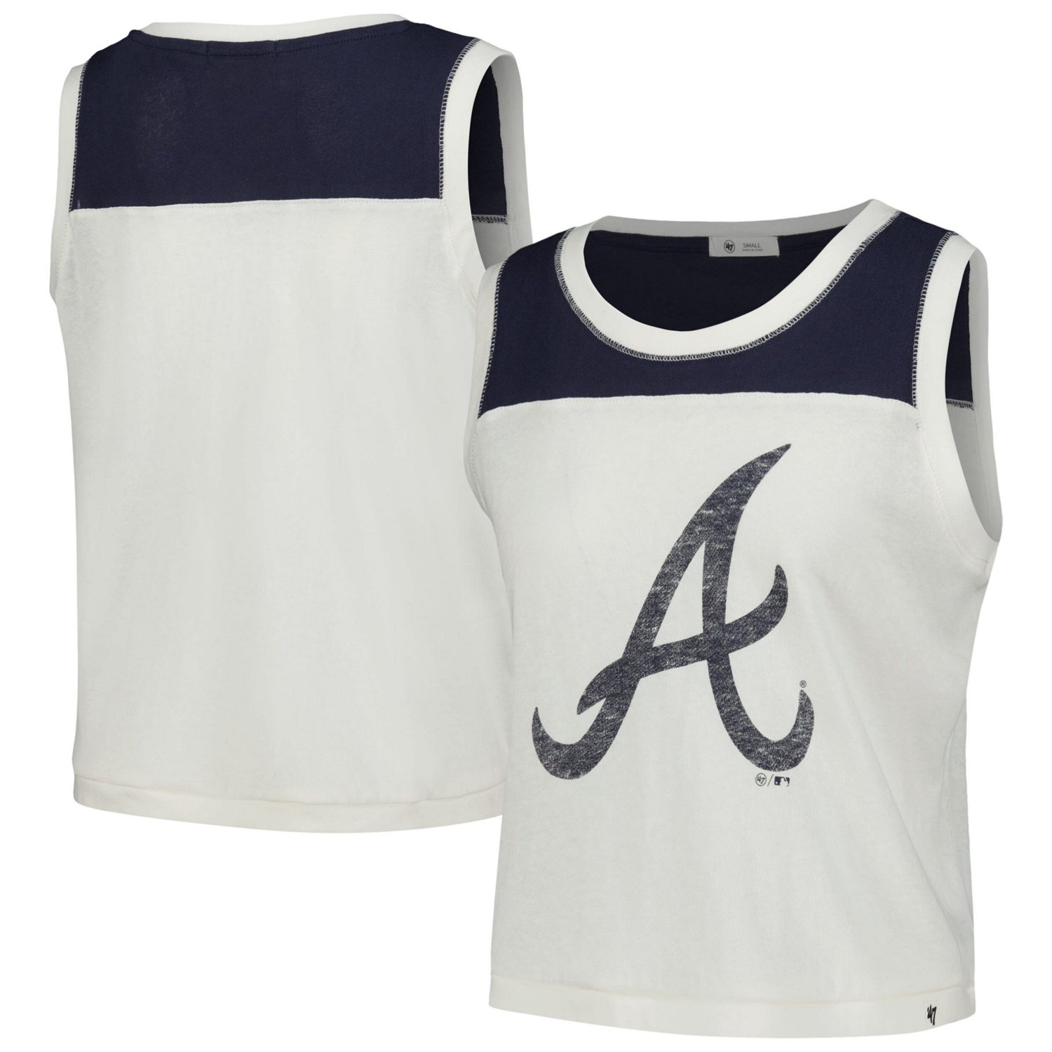 '47 Atlanta Braves Premier Zoey Waist Length Tank Top