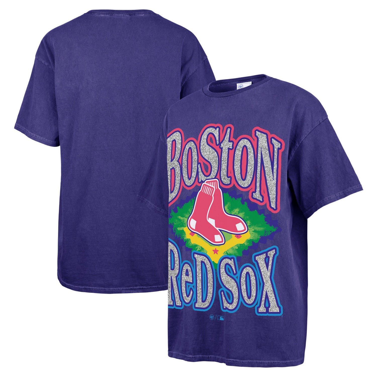 '47 Boston Red Sox Flashing Lights Boyfriend T-Shirt - view number 1