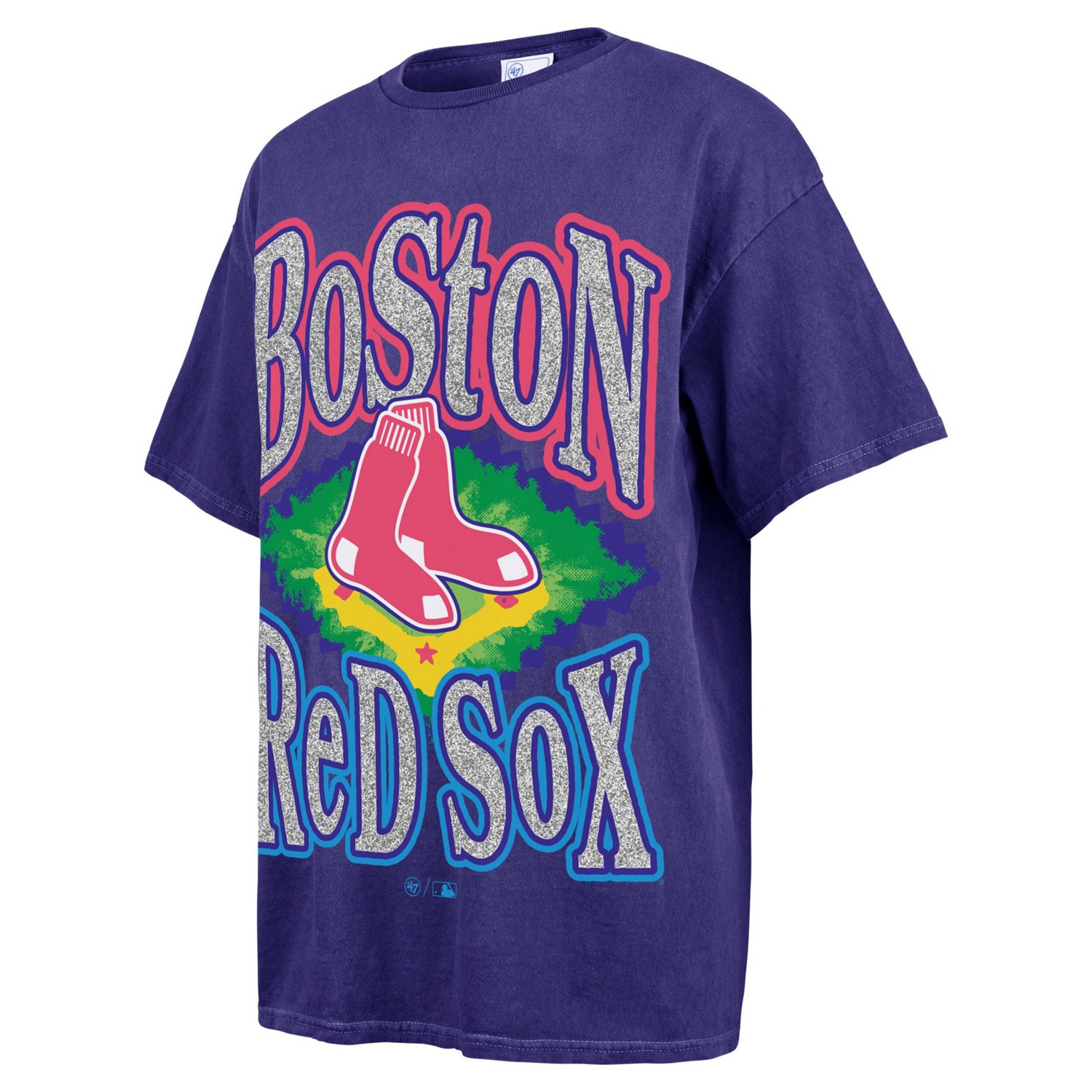 '47 Boston Red Sox Flashing Lights Boyfriend T-Shirt - view number 2