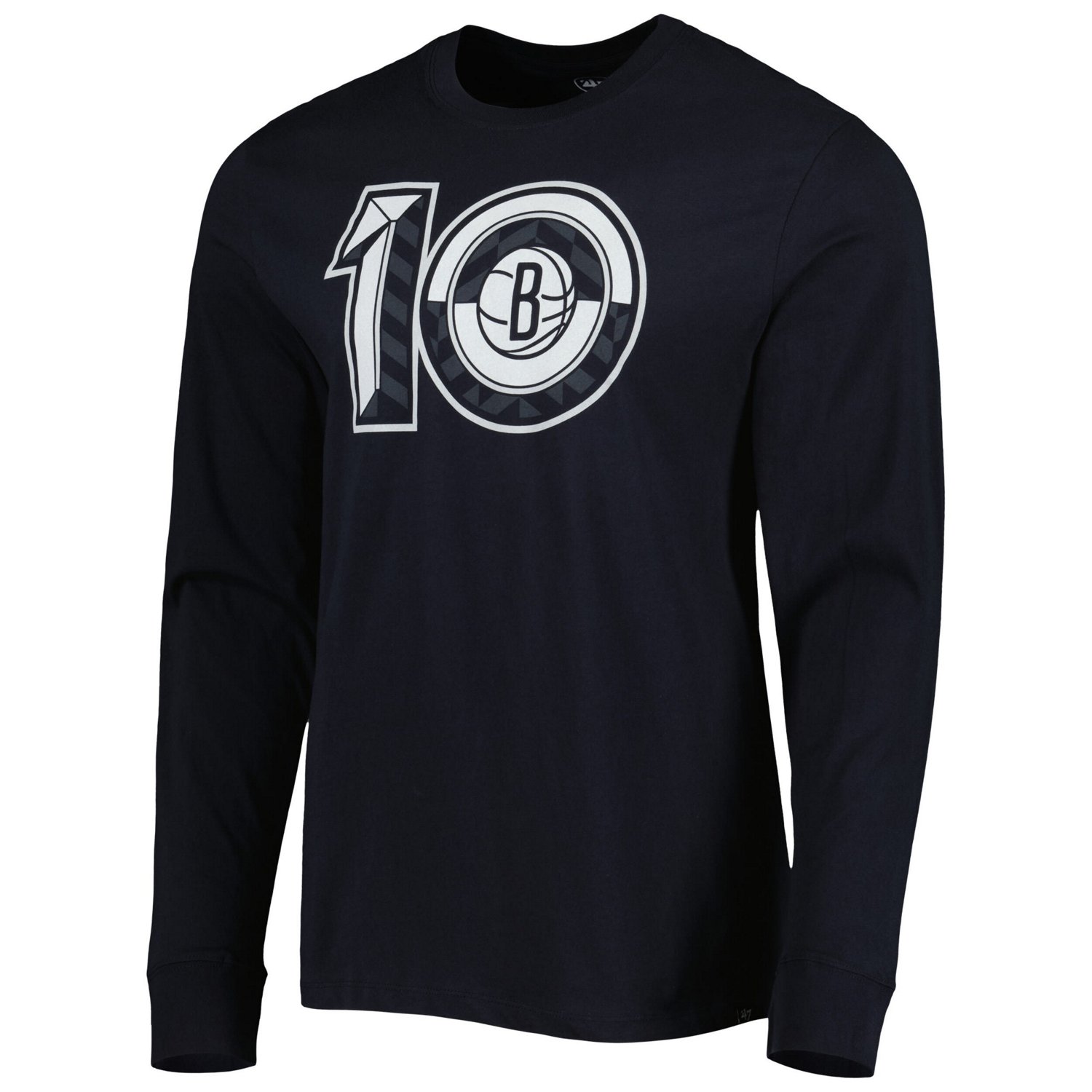 '47 Brooklyn Nets 10th Anniversary Super Rival Long Sleeve T-Shirt                                                               - view number 2