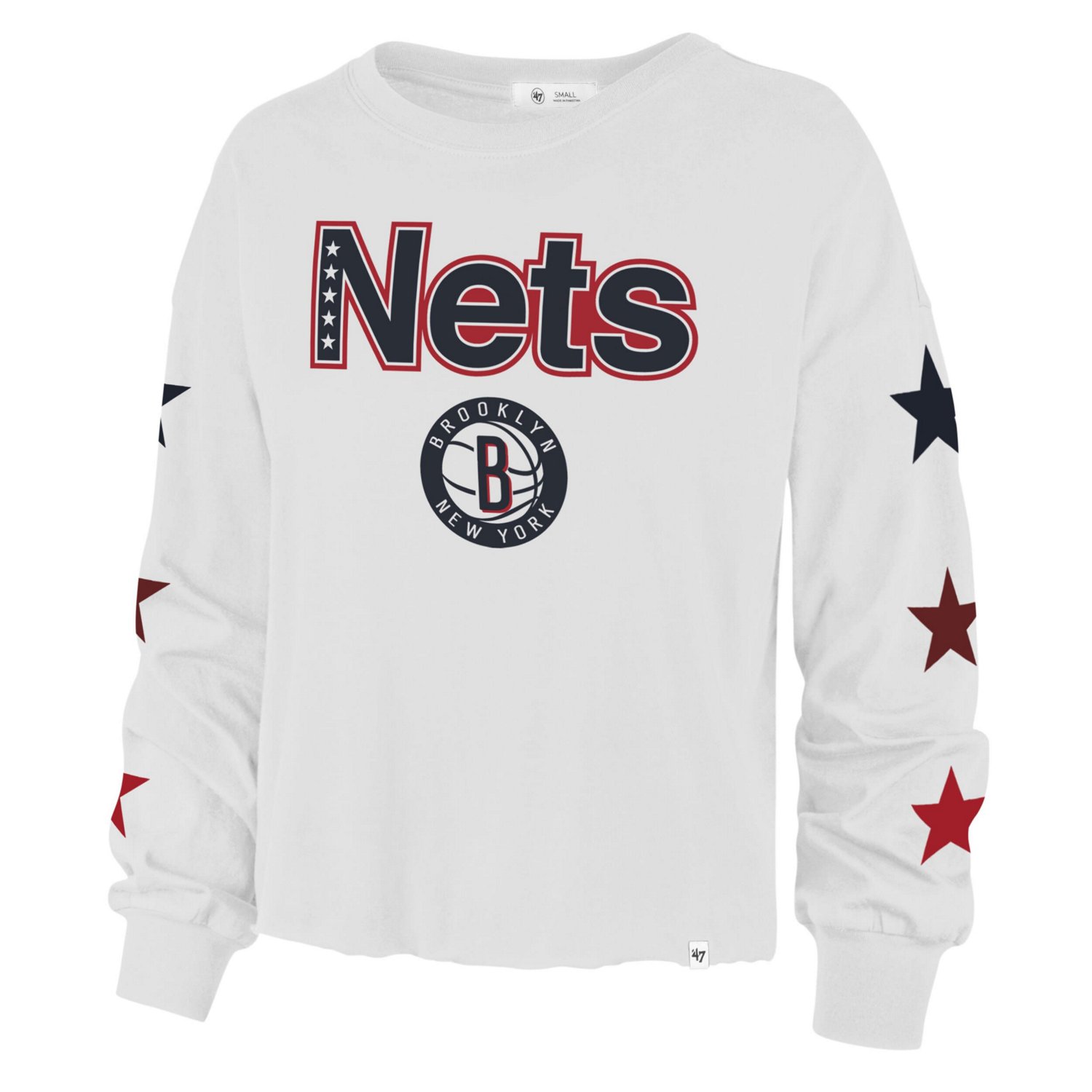 '47 Brooklyn Nets 2021/22 City Edition Call Up Parkway Long Sleeve T-Shirt                                                       - view number 2