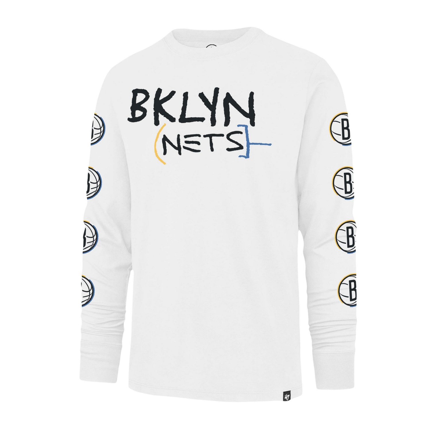 '47 Brooklyn Nets City Edition Downtown Franklin Long Sleeve T-Shirt                                                             - view number 2