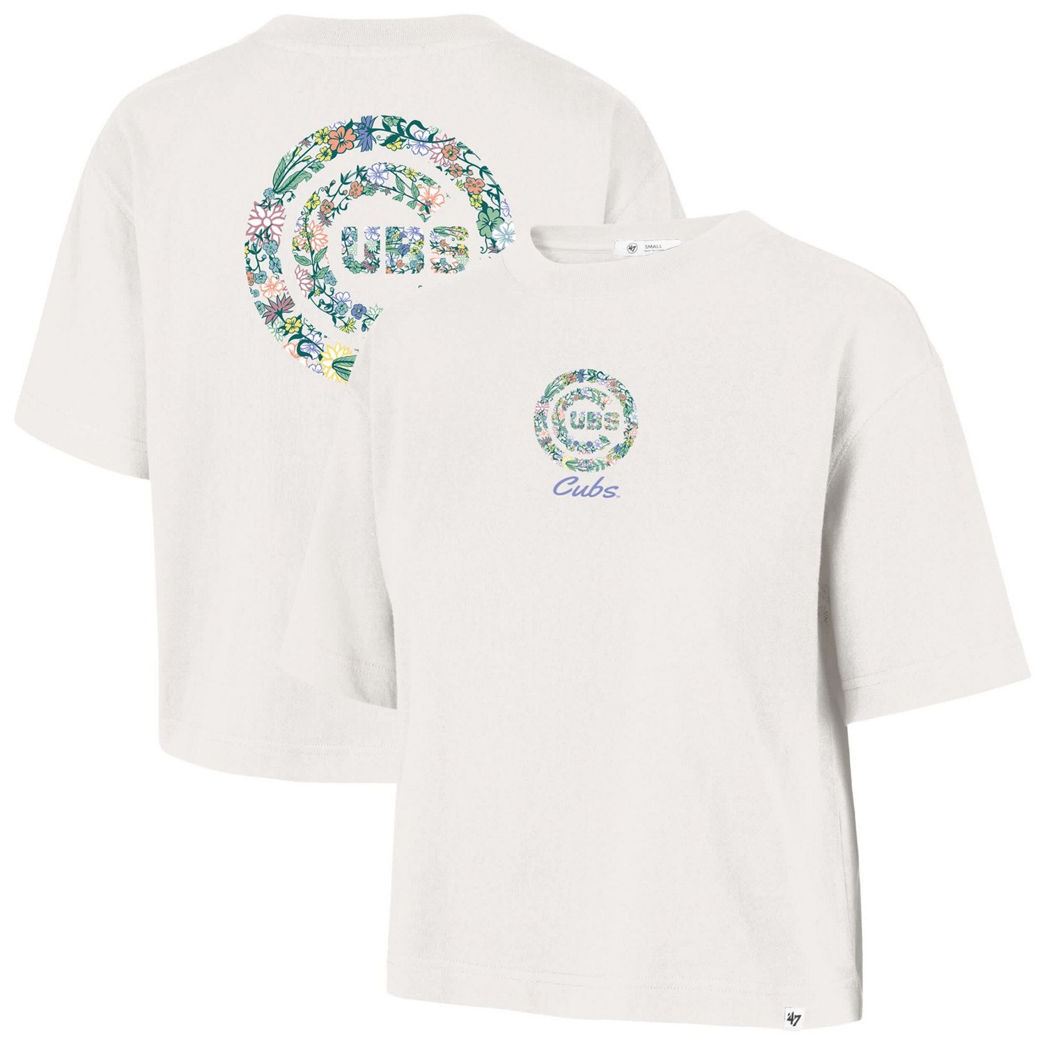 '47 Chicago Cubs Full Bloom Cropped T-Shirt