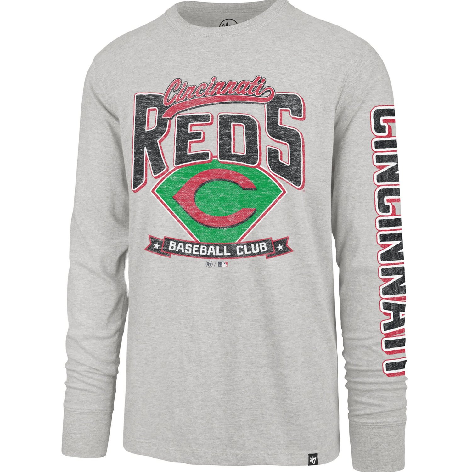 '47 Cincinnati Reds Fair Ball Franklin Long Sleeve T-Shirt                                                                       - view number 2