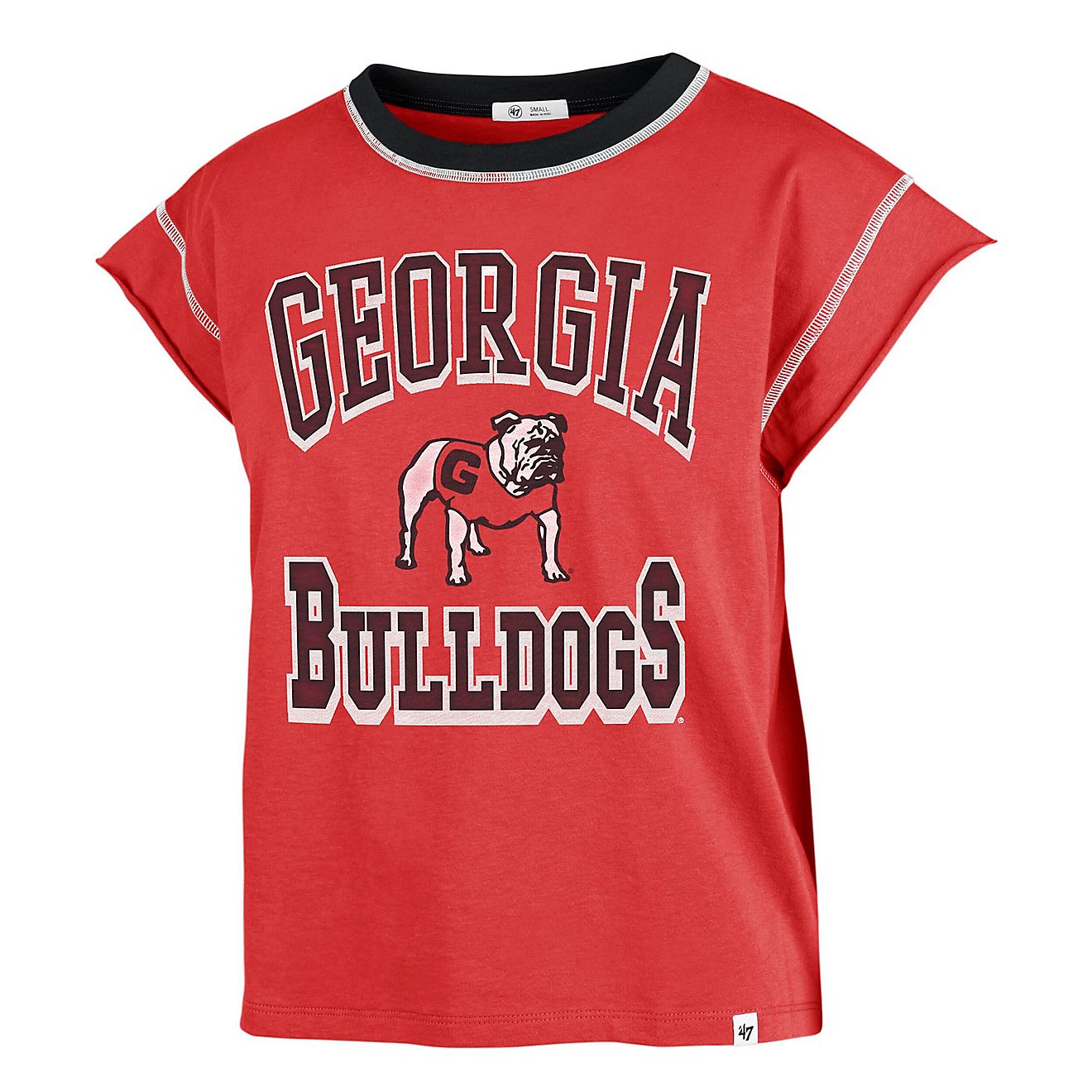 '47 Georgia Bulldogs Sound Up Maya Cutoff T-Shirt                                                                                - view number 2