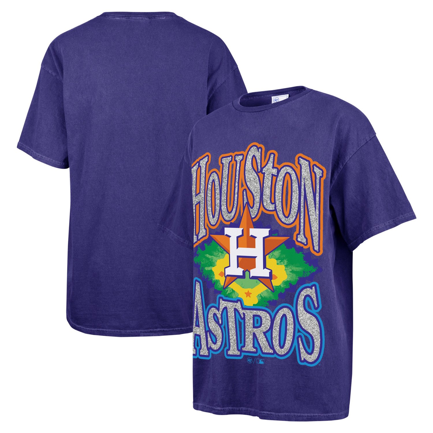 '47 Houston Astros Flashing Lights Boyfriend T-Shirt