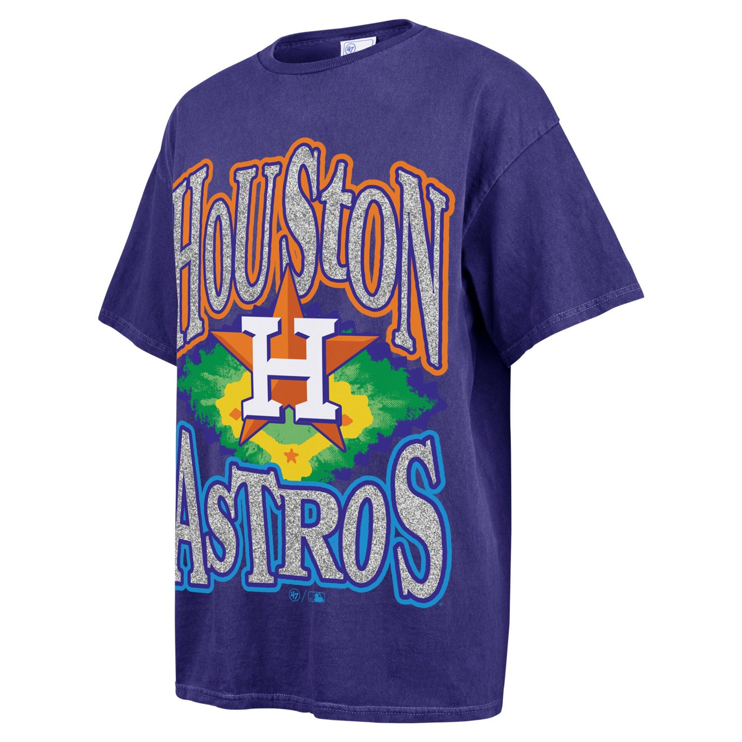 '47 Houston Astros Flashing Lights Boyfriend T-Shirt