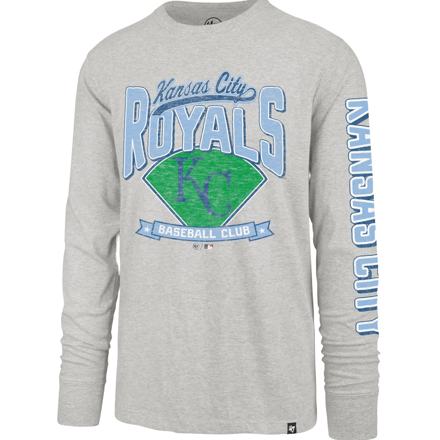 '47 Kansas City Royals Fair Ball Franklin Long Sleeve T-Shirt
