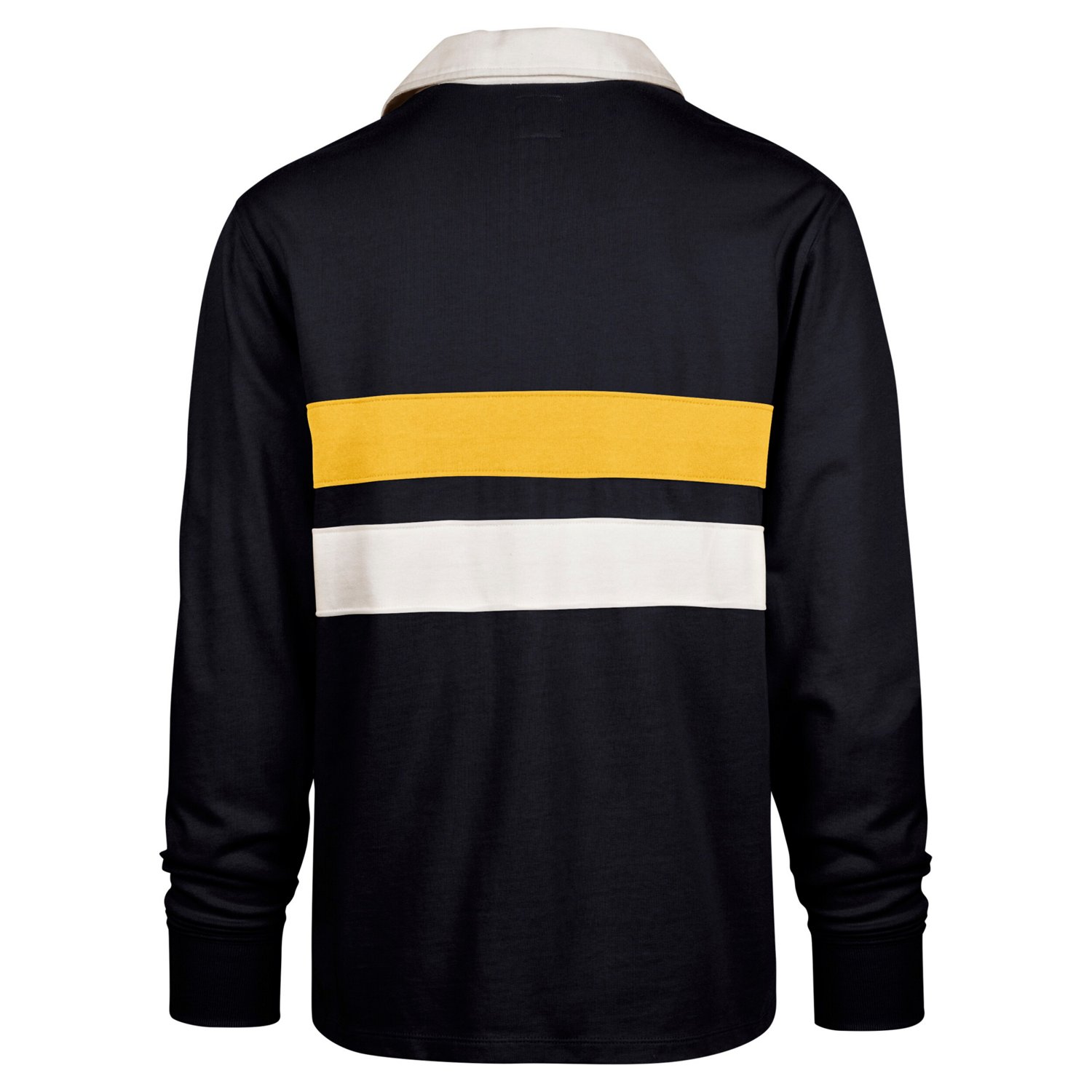 '47 Michigan Wolverines Clubhouse Knox Thames Long Sleeve Rugby Polo - view number 3