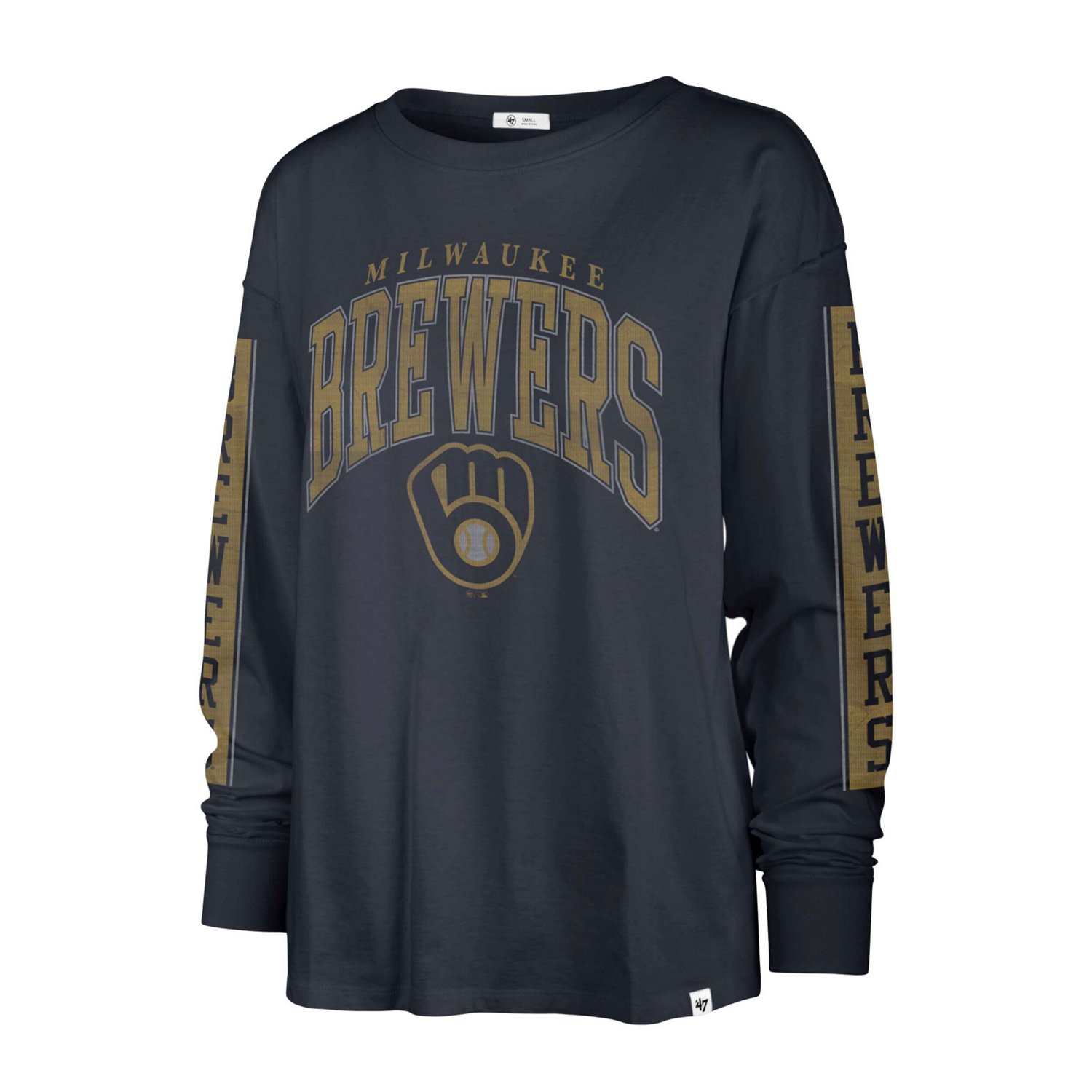 '47 Milwaukee Brewers Statement Long Sleeve T-Shirt - view number 2