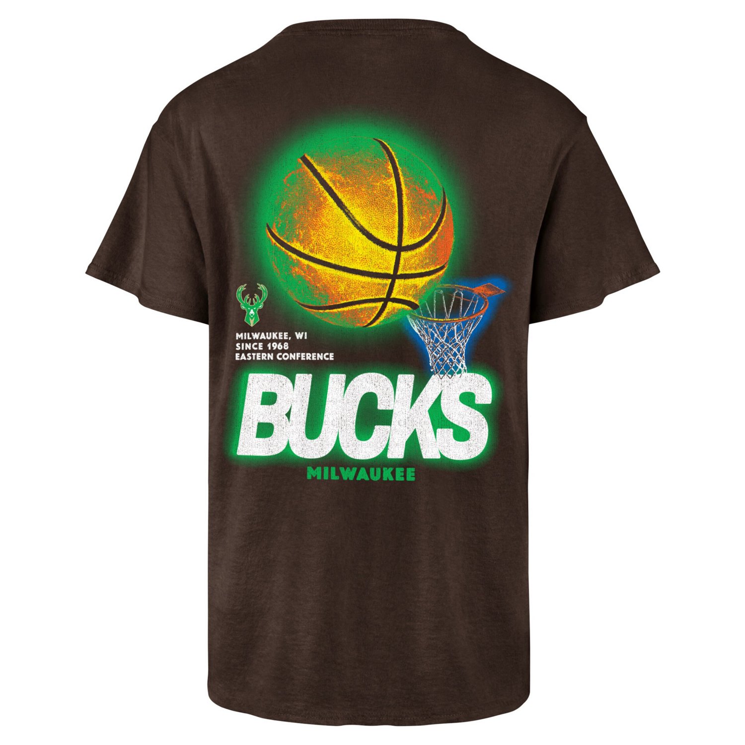 '47 Milwaukee Bucks Vintage Tubular Dagger Tradition Premium T-Shirt - view number 3