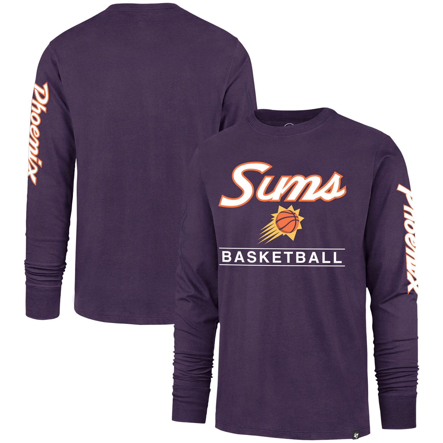 '47 Phoenix Suns 2023/24 City Edition Triplet Franklin Long Sleeve T-Shirt                                                       - view number 1