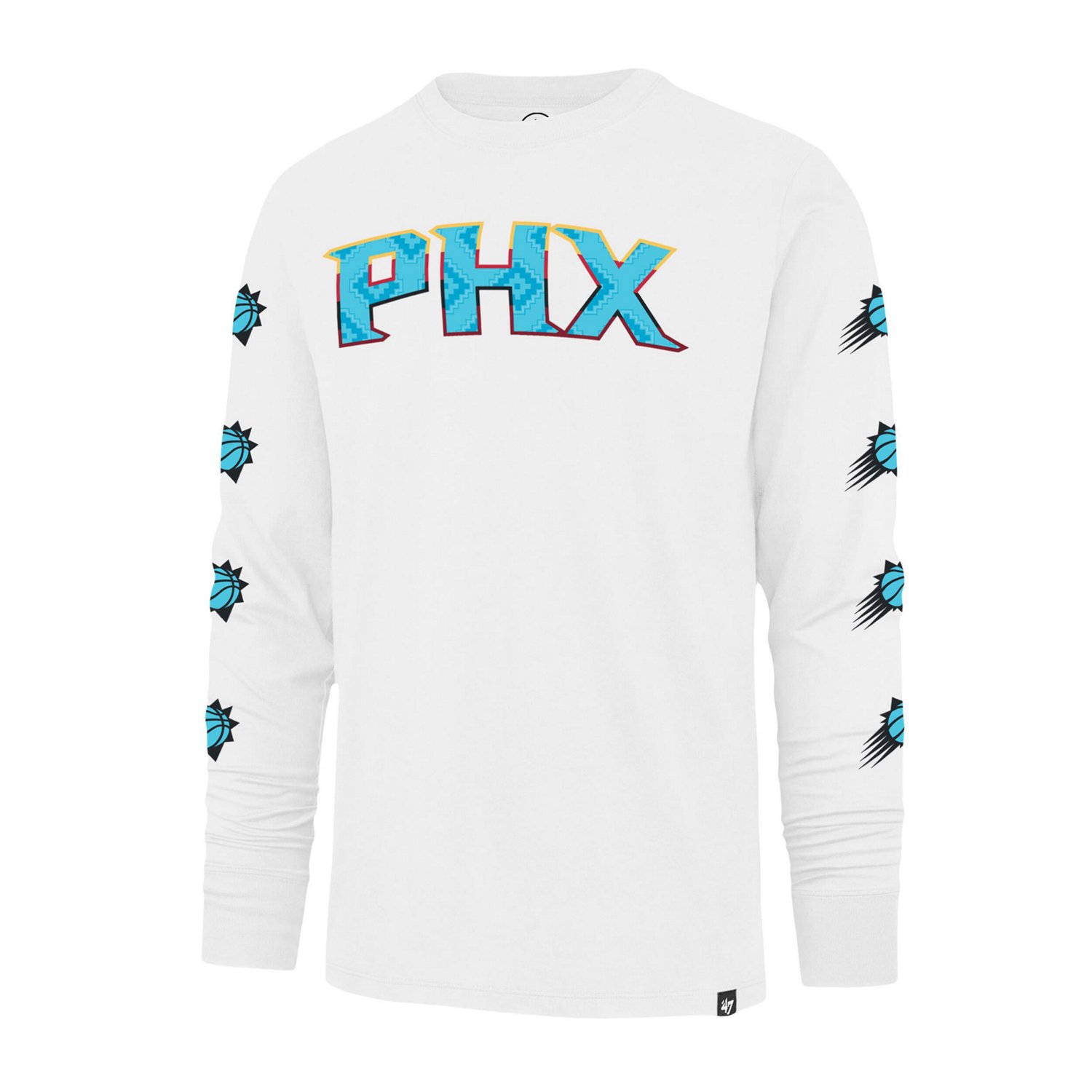 '47 Phoenix Suns City Edition Downtown Franklin Long Sleeve T-Shirt - view number 2