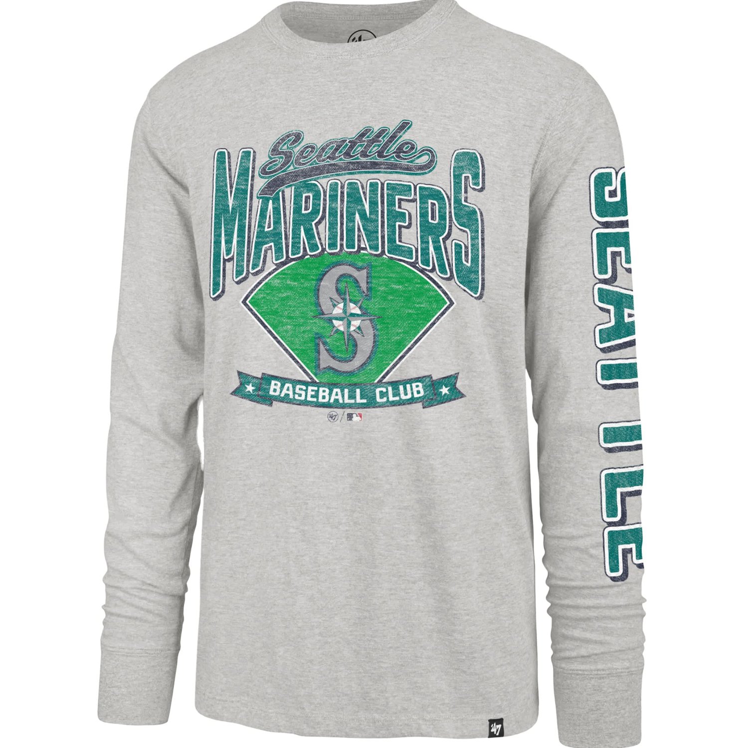 '47 Seattle Mariners Fair Ball Franklin Long Sleeve T-Shirt                                                                      - view number 2