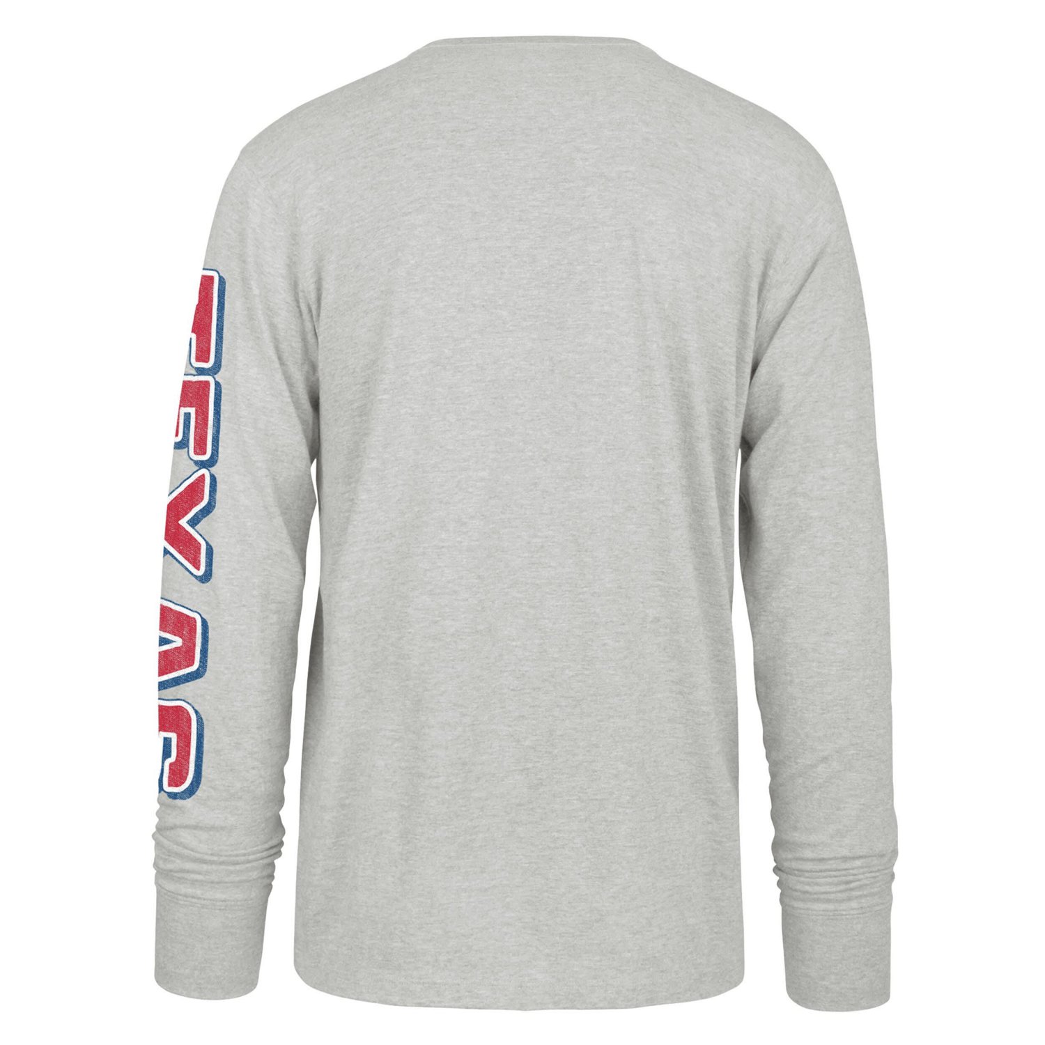 '47 Texas Rangers Big  Tall Distressed Franklin Long Sleeve T-Shirt