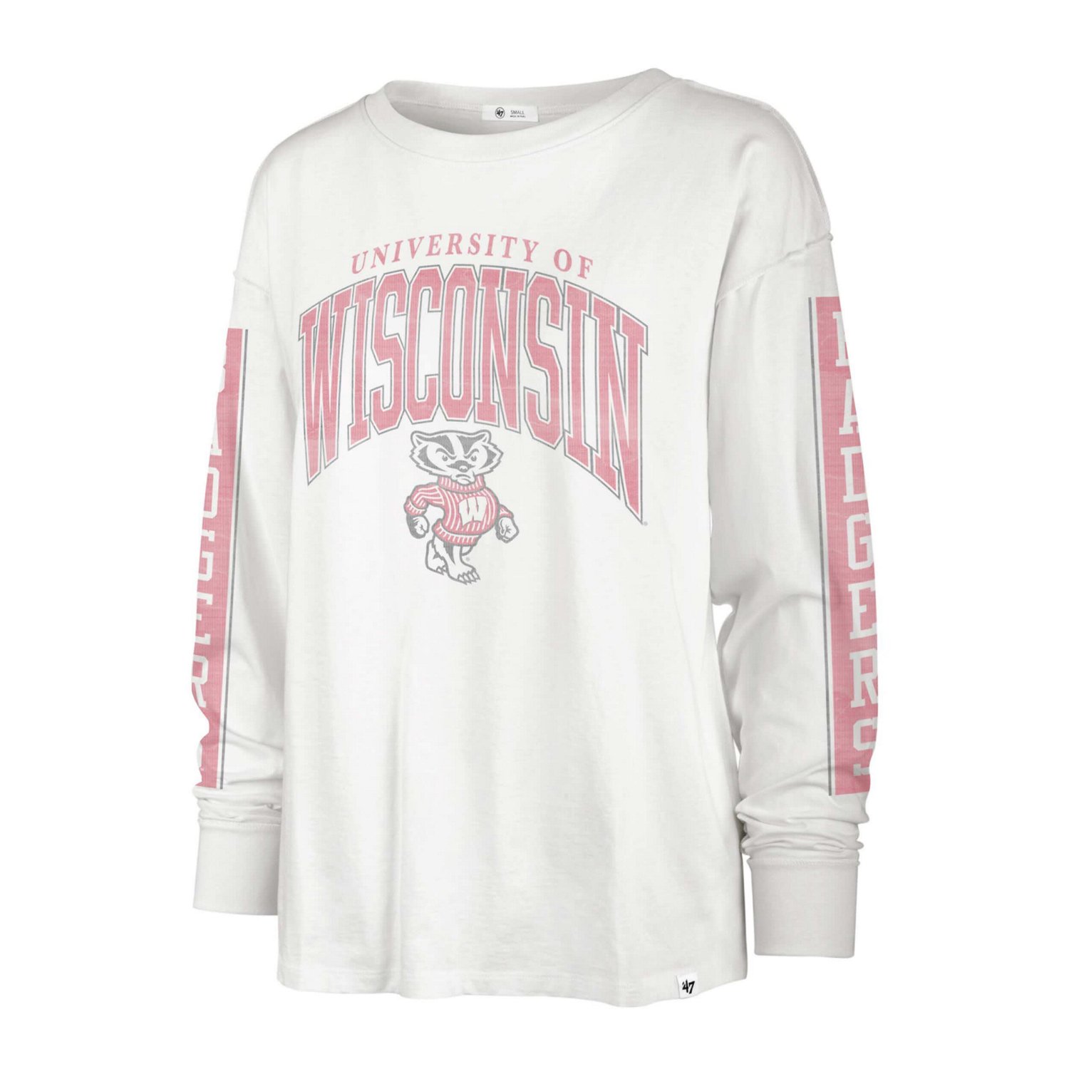 '47 Wisconsin Badgers Statement SOA 3-Hit Long Sleeve T-Shirt - view number 2