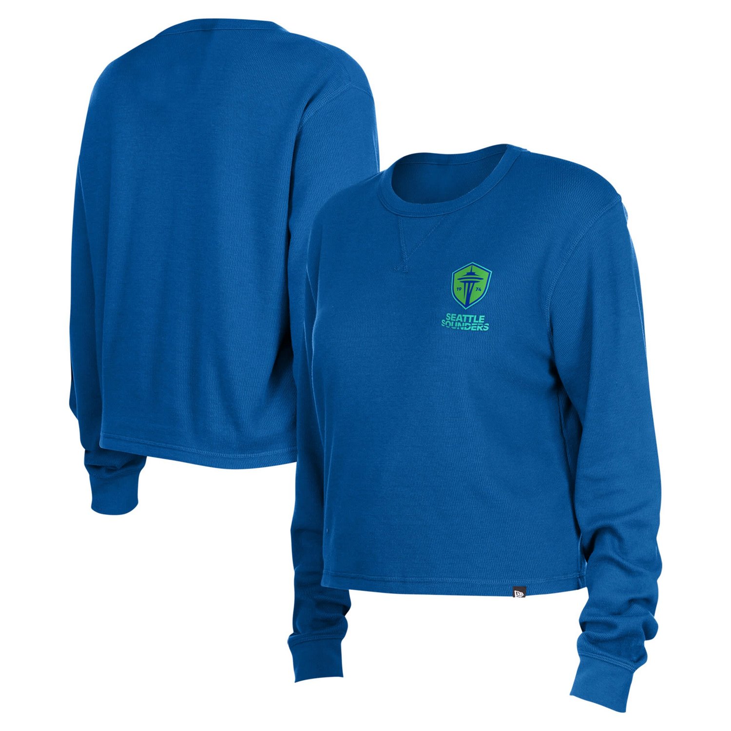5th  Ocean by New Era Seattle Sounders FC Sport Night Long Sleeve Thermal T-Shirt