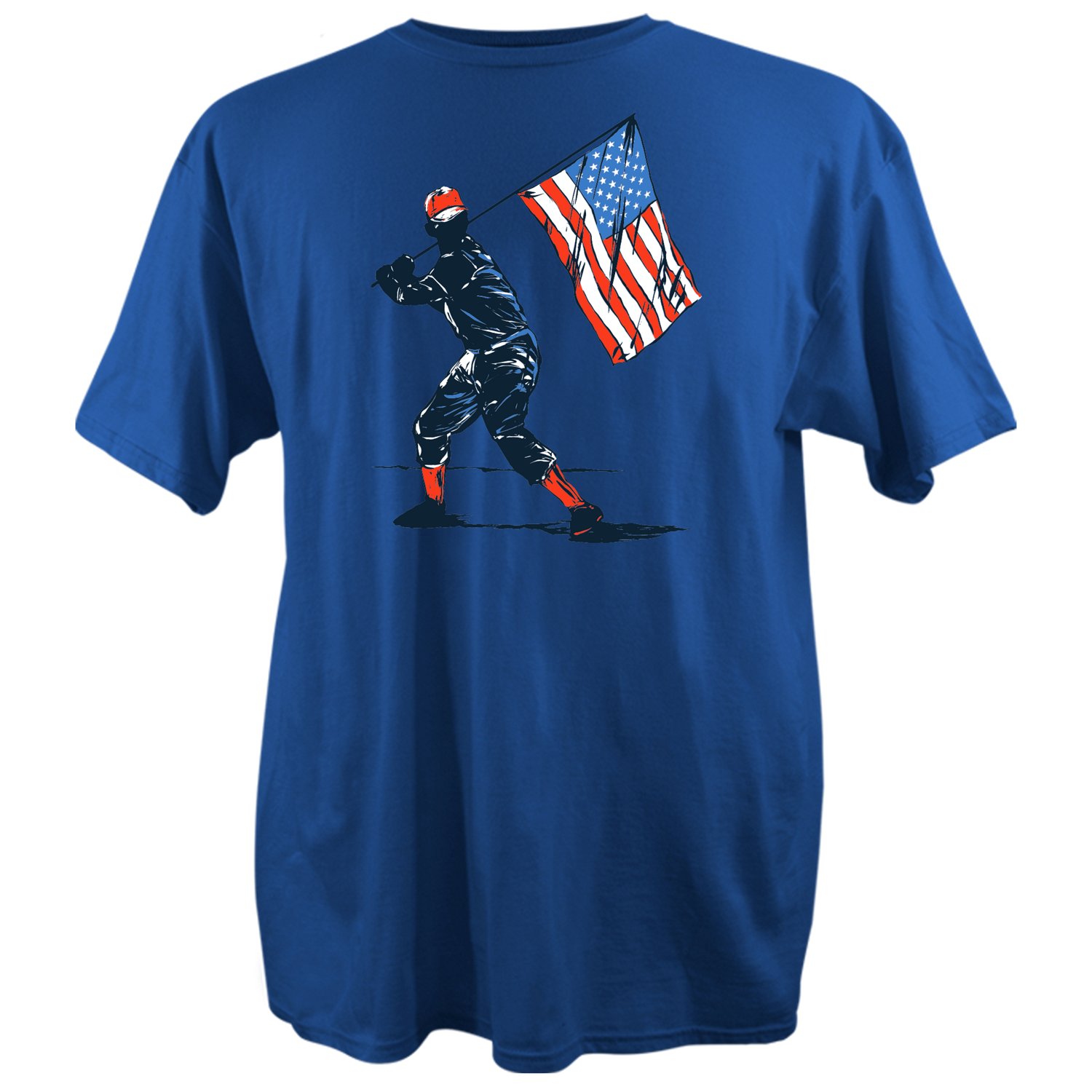 Academy Sports + Outdoors Men's American Baseball Graphic T-shirt - view number 1