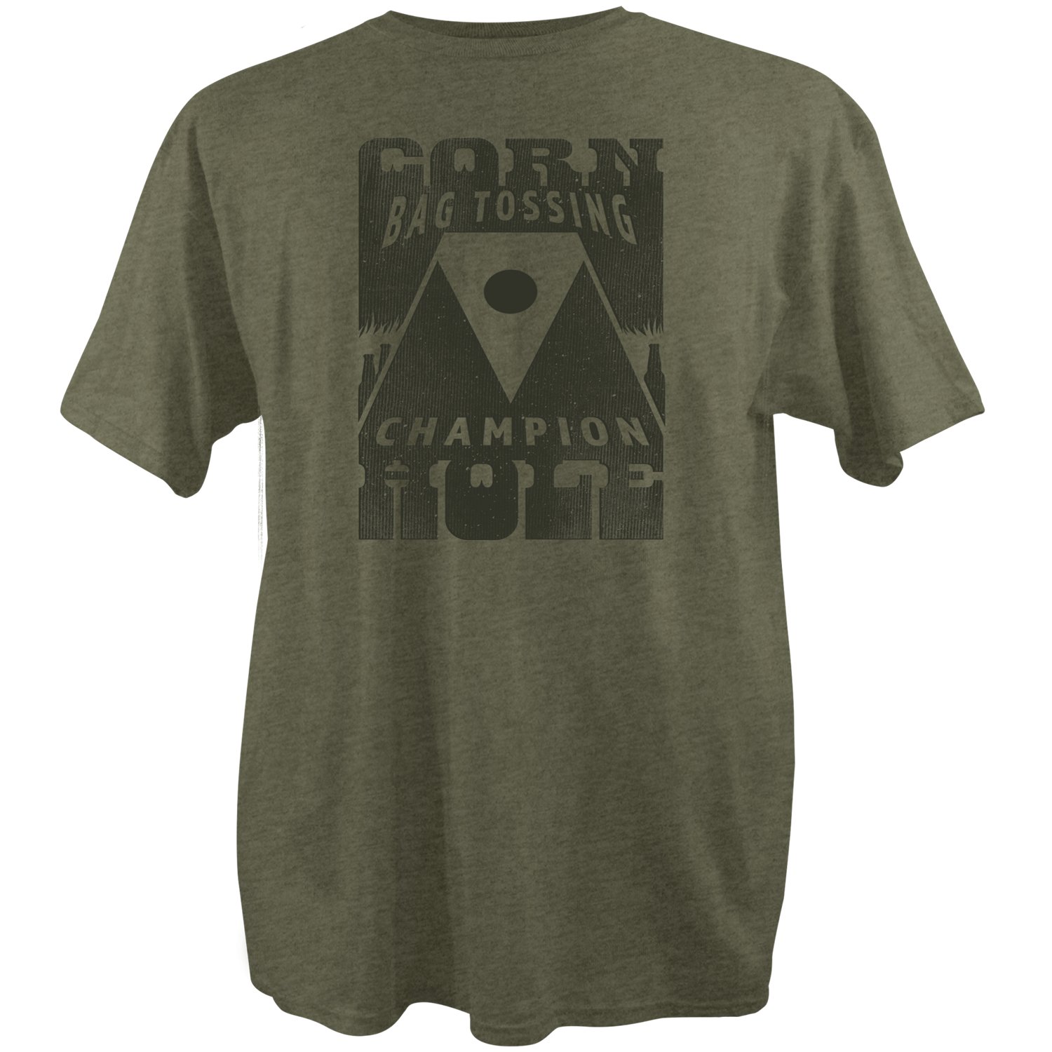 Academy Sports + Outdoors Men's Corn Hole Champions Graphic T-shirt - view number 1