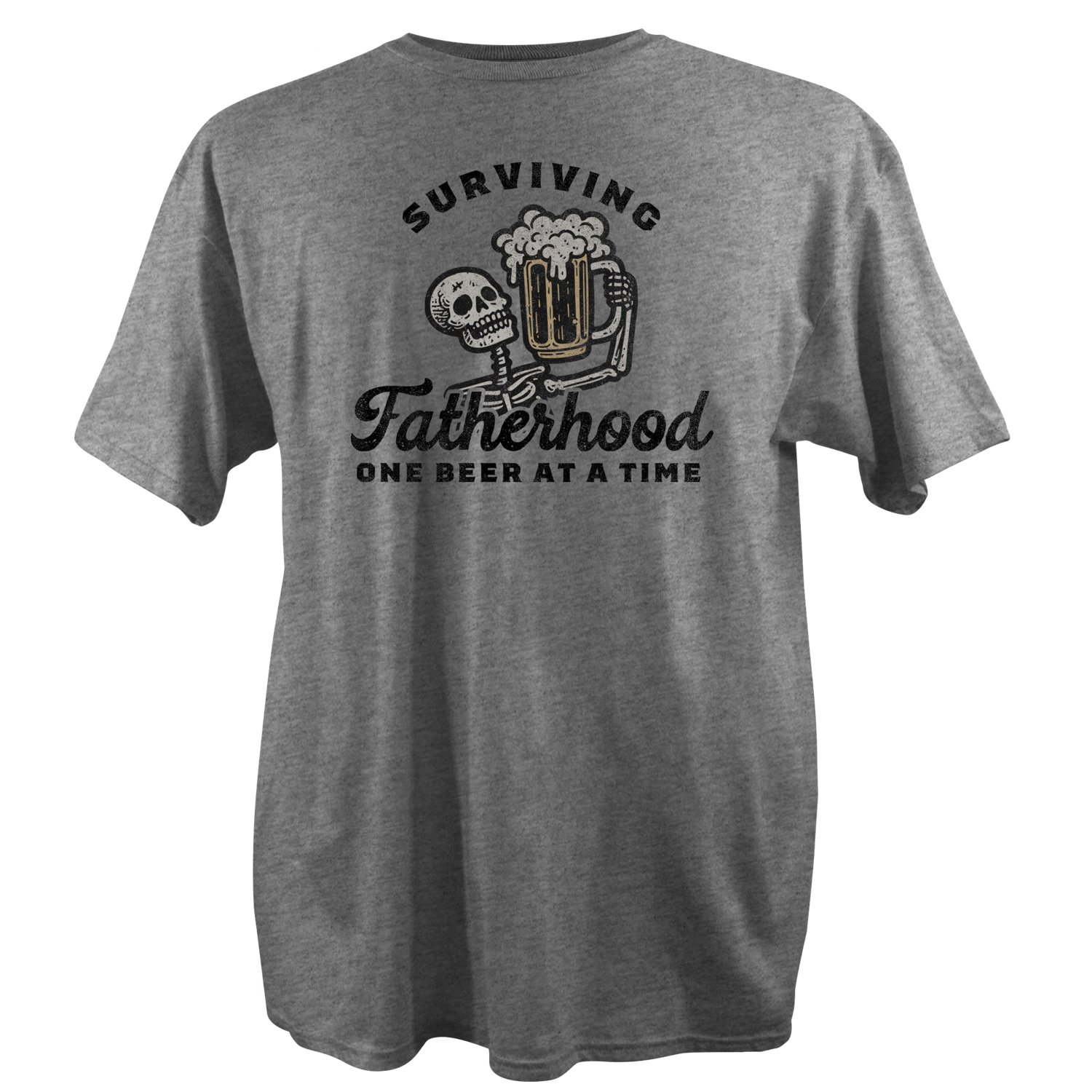 Academy Sports + Outdoors Men's Surviving Fatherhood T-shirt - view number 1