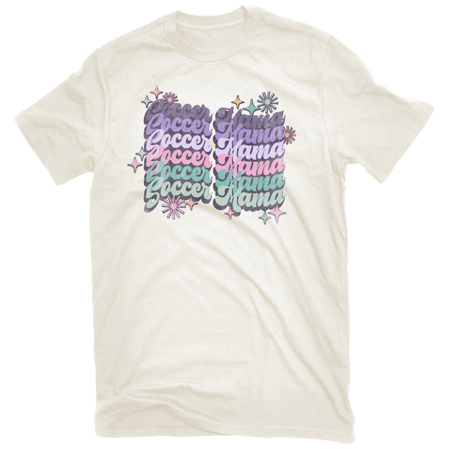 Academy Sports + Outdoors Women's Soccer Mama Graphic T-shirt - view number 1