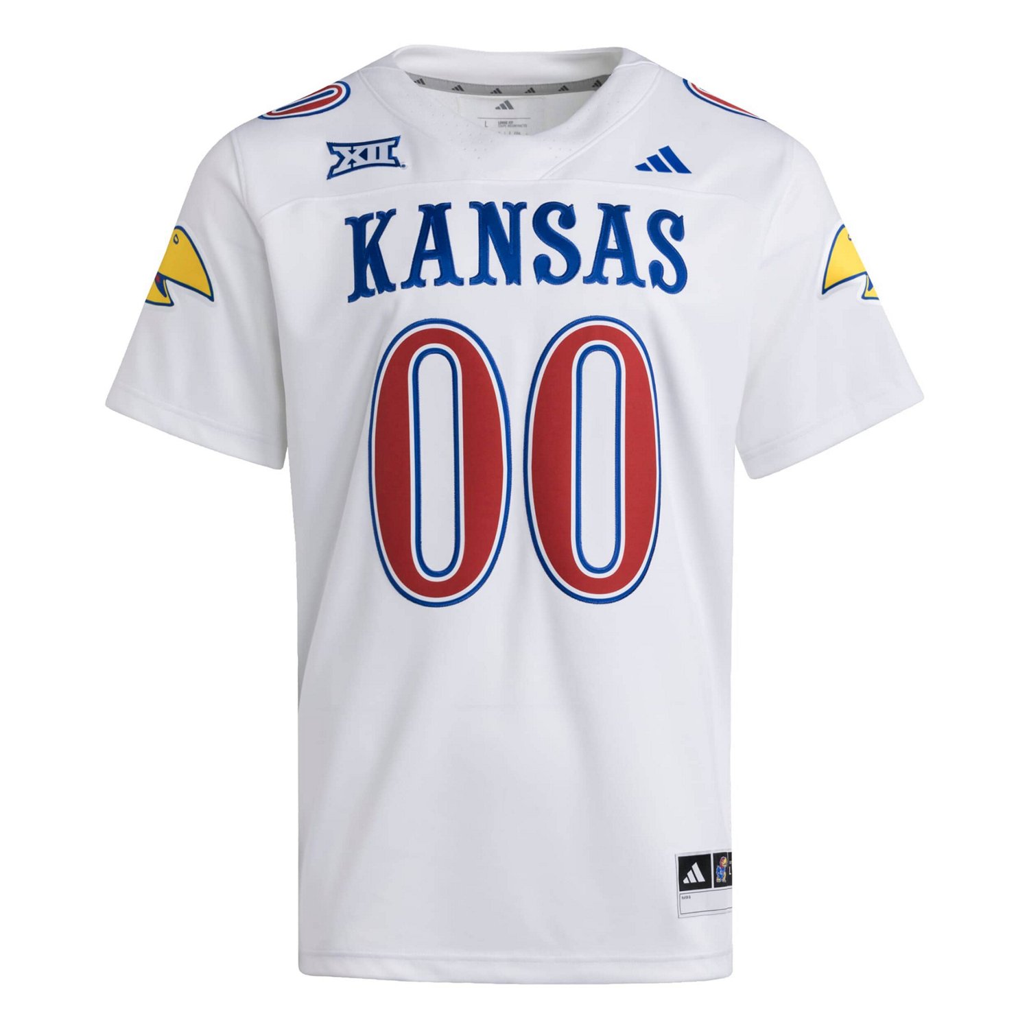 adidas 00 Kansas Jayhawks Premier Strategy Jersey - view number 2
