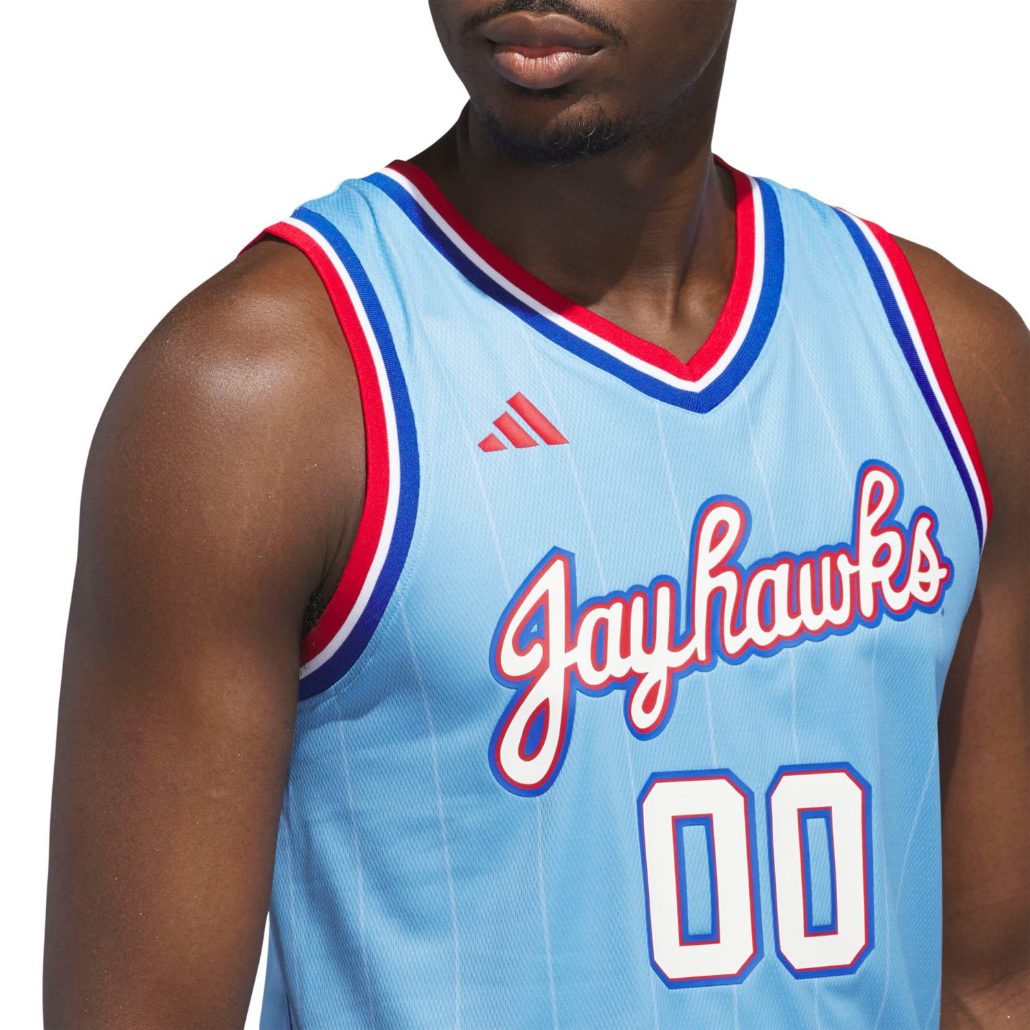 adidas 00 Light Kansas Jayhawks Replica Swingman Jersey - view number 4