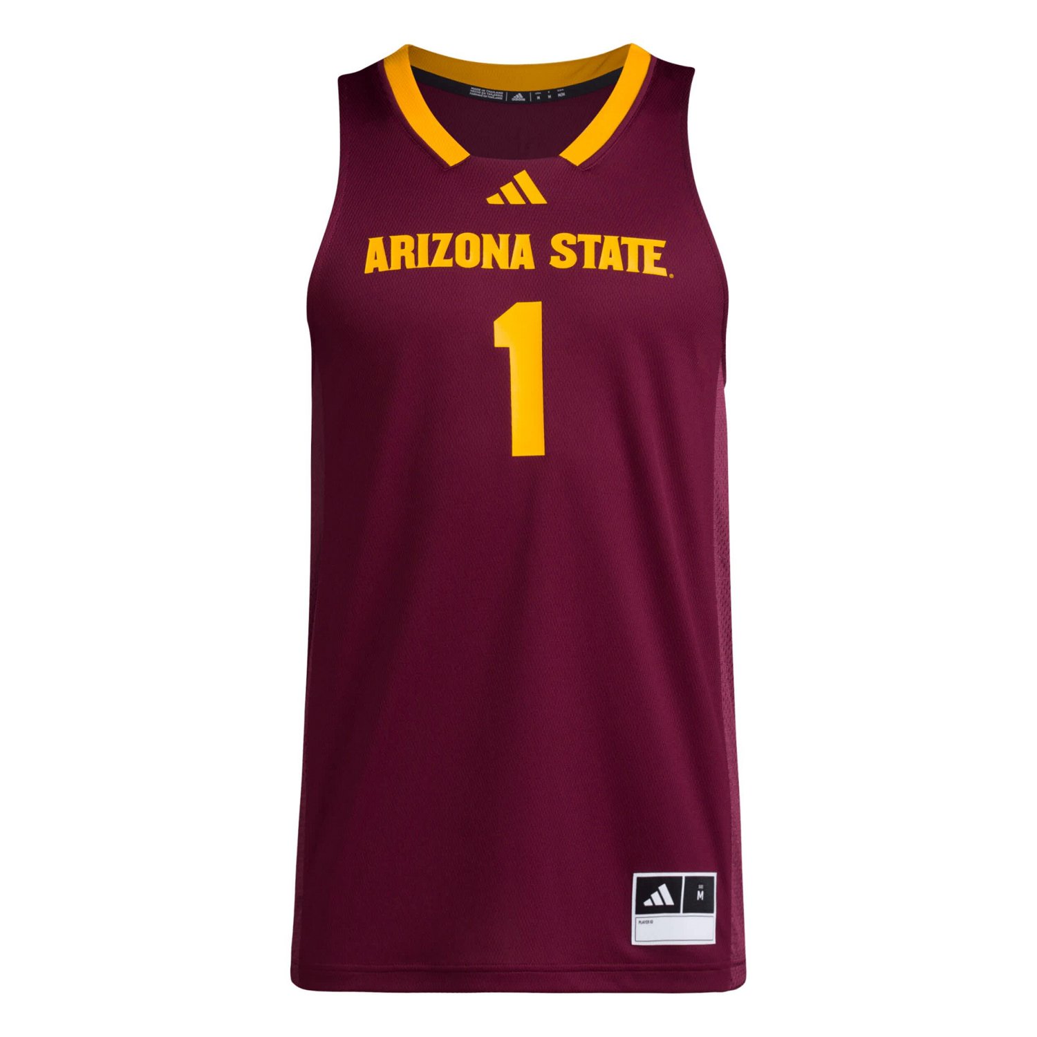 adidas 1 Arizona State Sun Devils Replica Swingman Jersey - view number 2