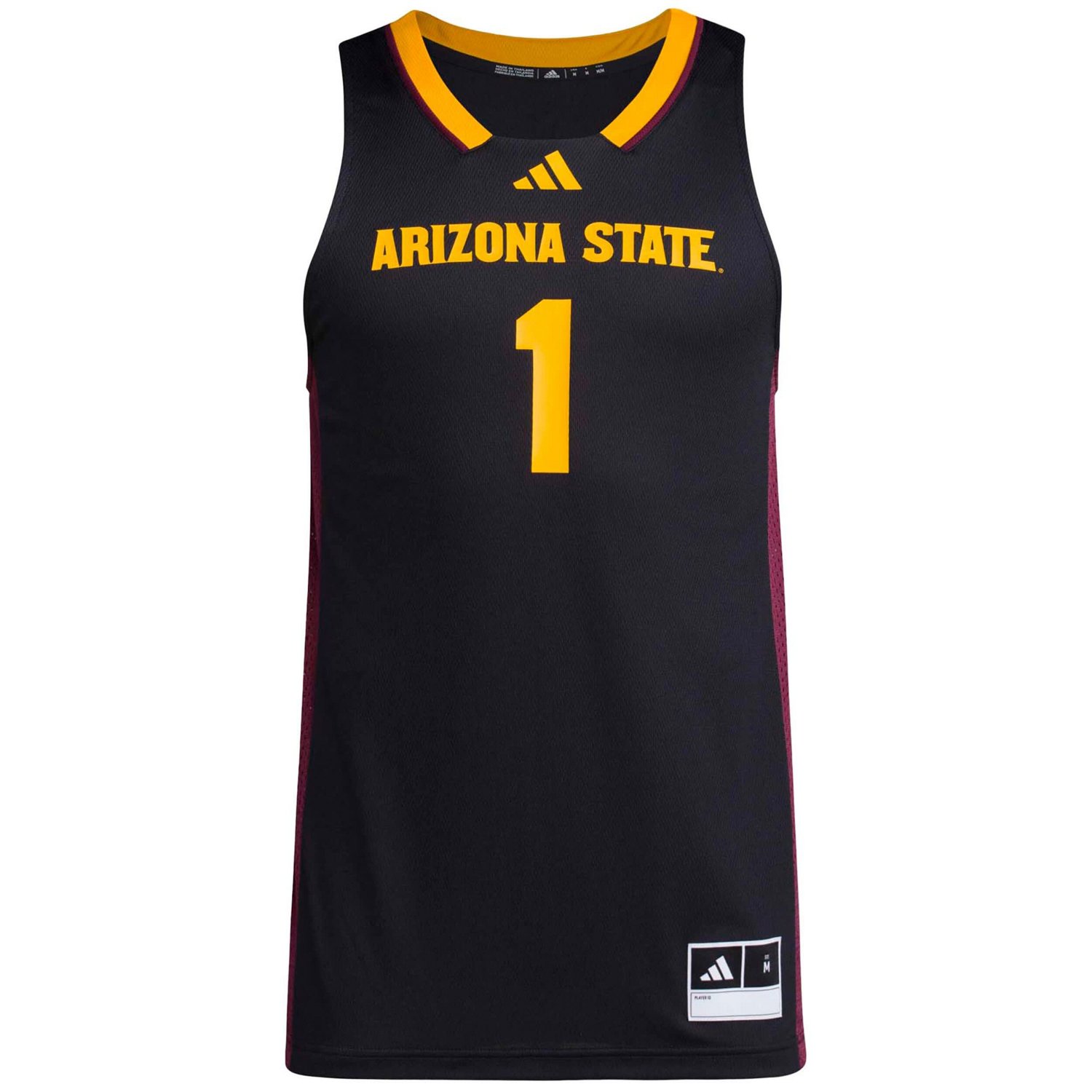 adidas 1 Arizona State Sun Devils Replica Swingman Jersey - view number 2
