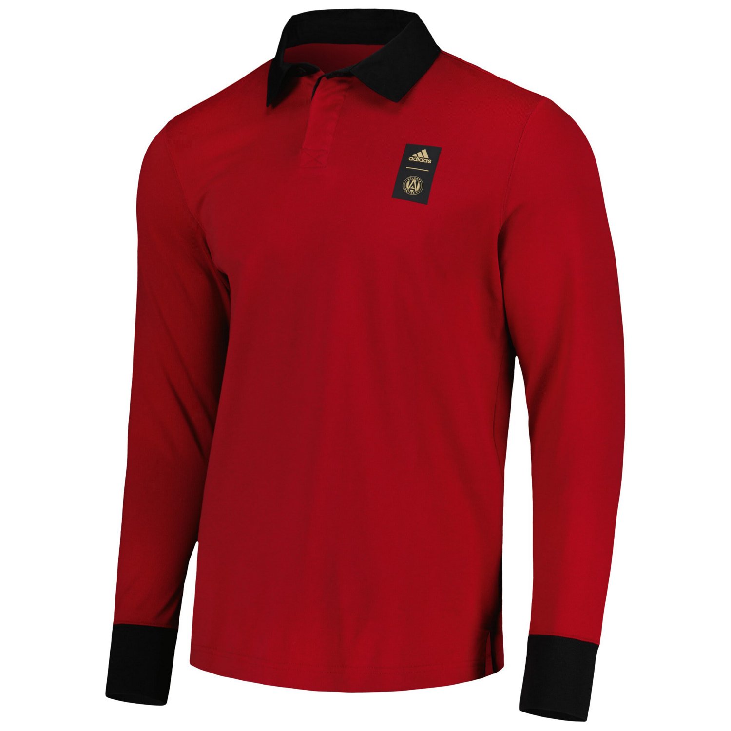 adidas 2023 Player Atlanta United FC Travel Long Sleeve Polo - view number 2