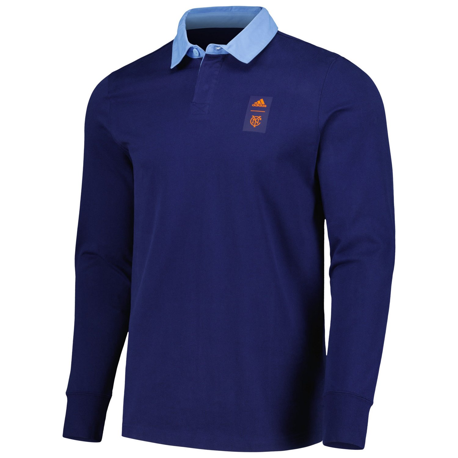 adidas 2023 Player New York City FC Travel Long Sleeve Polo - view number 2