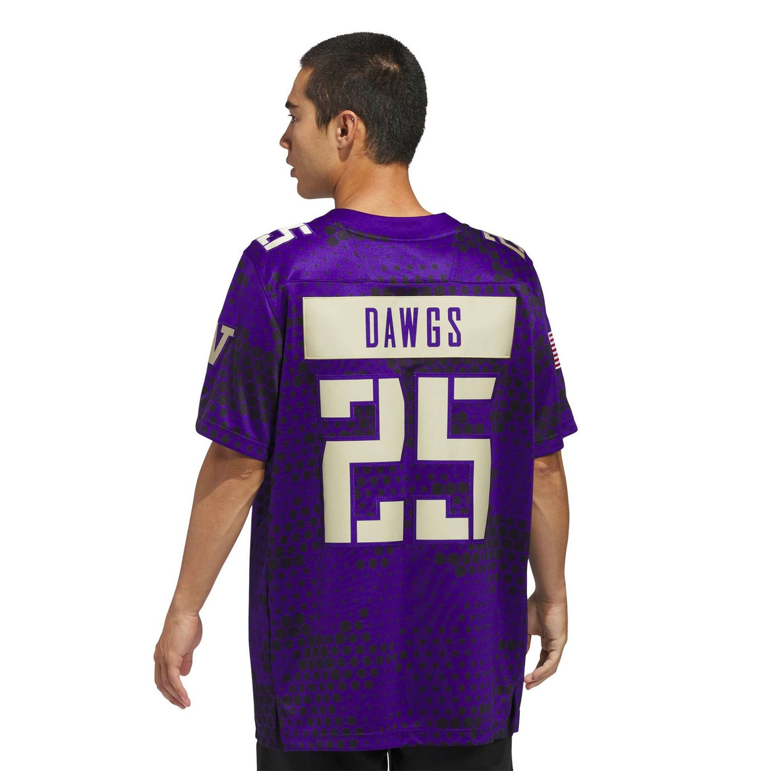 adidas 25 Washington Huskies Honor  Support Premier Strategy Jersey - view number 4