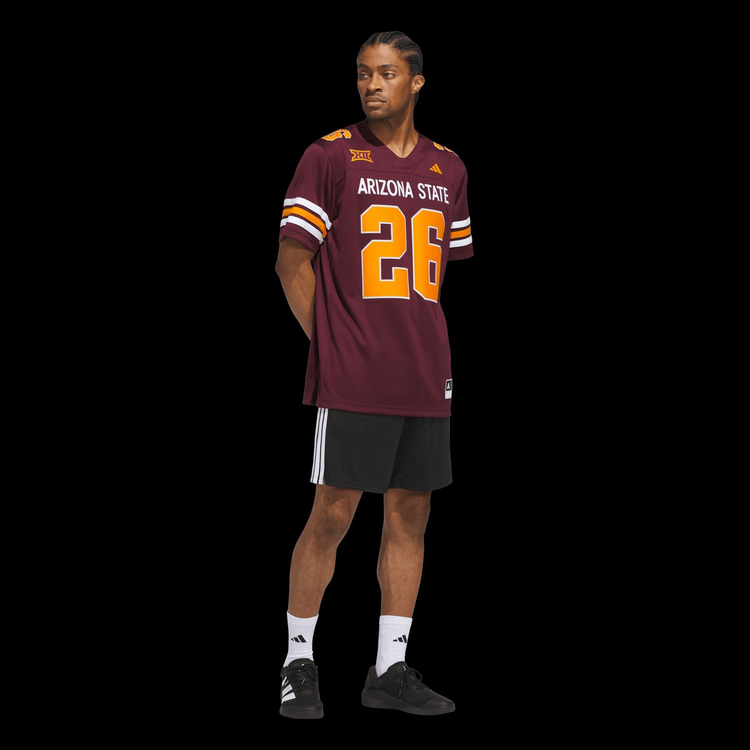 adidas 26 Arizona State Sun Devils Roses  Devils Premier Strategy Jersey - view number 3