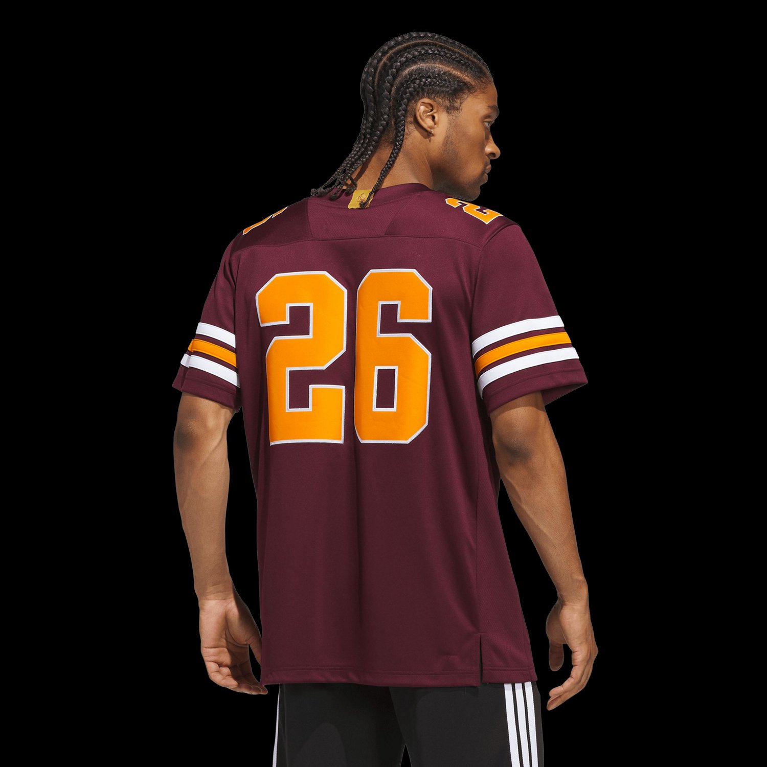 adidas 26 Arizona State Sun Devils Roses  Devils Premier Strategy Jersey - view number 2