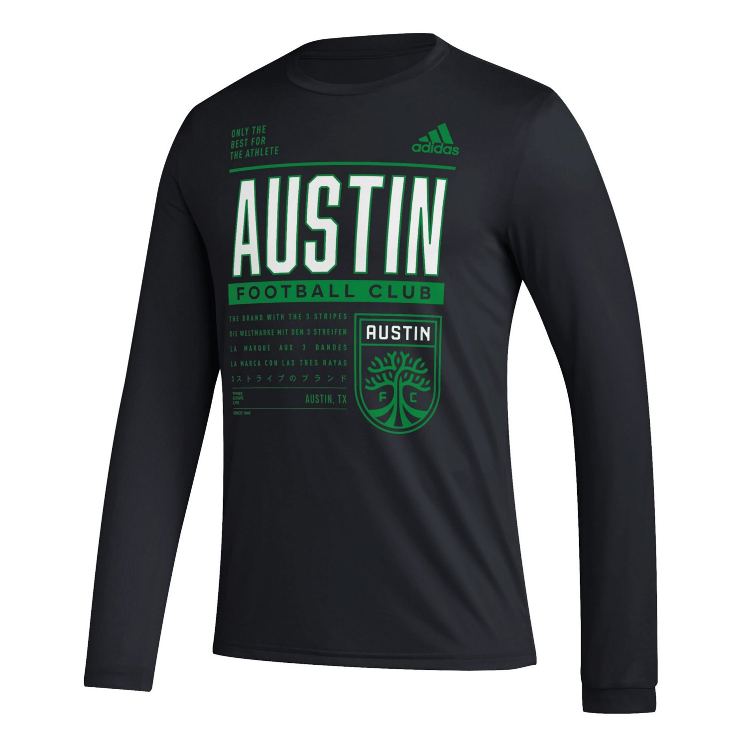 adidas Austin FC Club DNA Long Sleeve AEROREADY T-Shirt