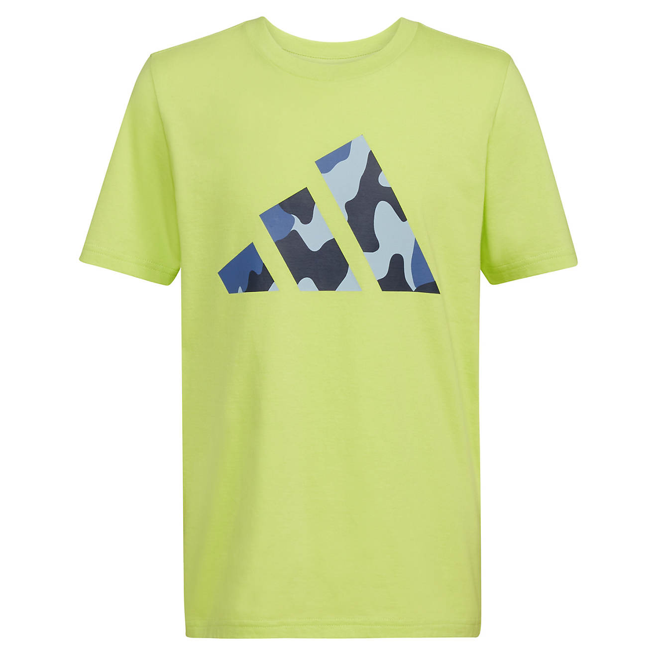 adidas Boys' Camo Logo Short Sleeve T-shirt                                                                                      - view number 1